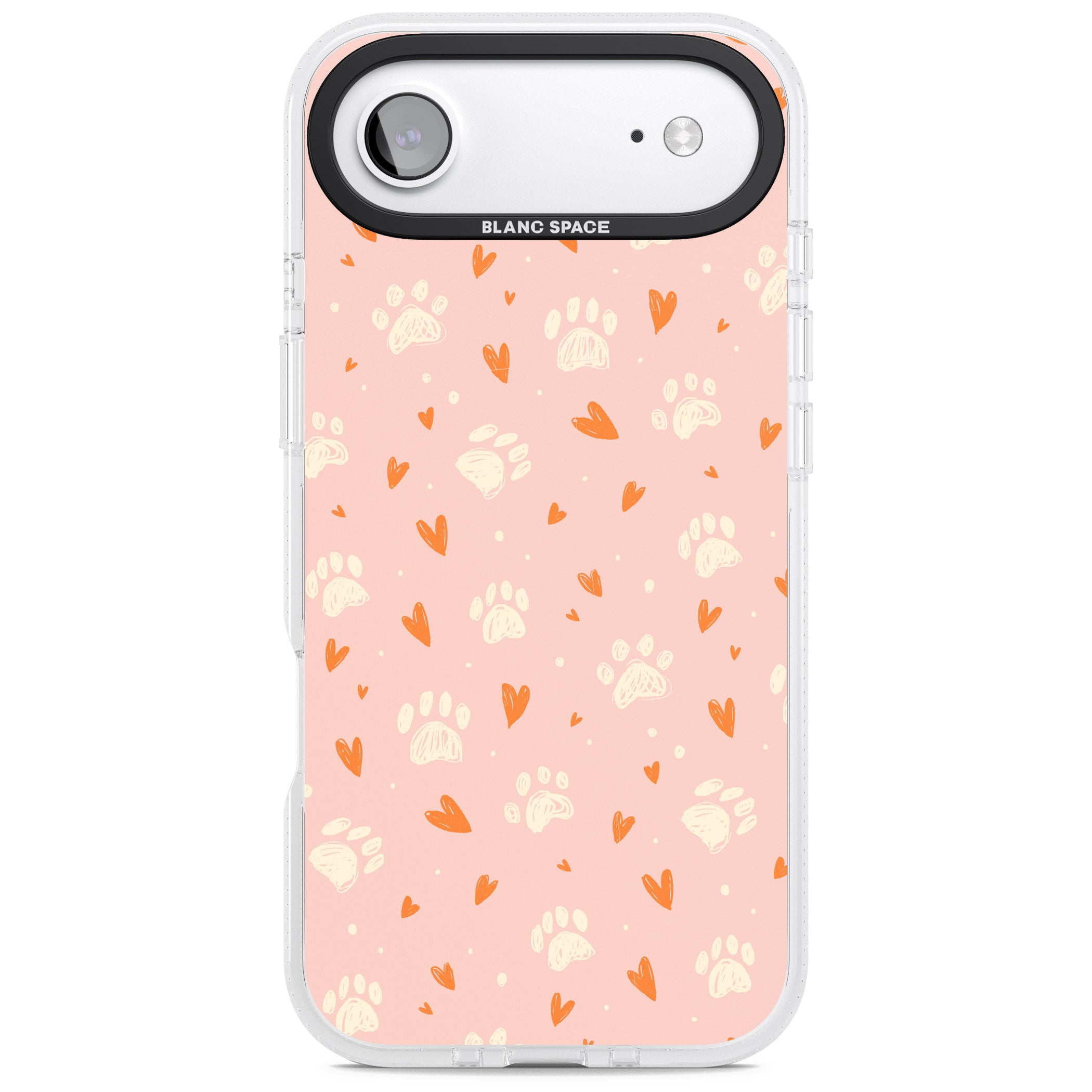 Paws & Hearts iPhone 17 Air Impact Air Clear Phone Case