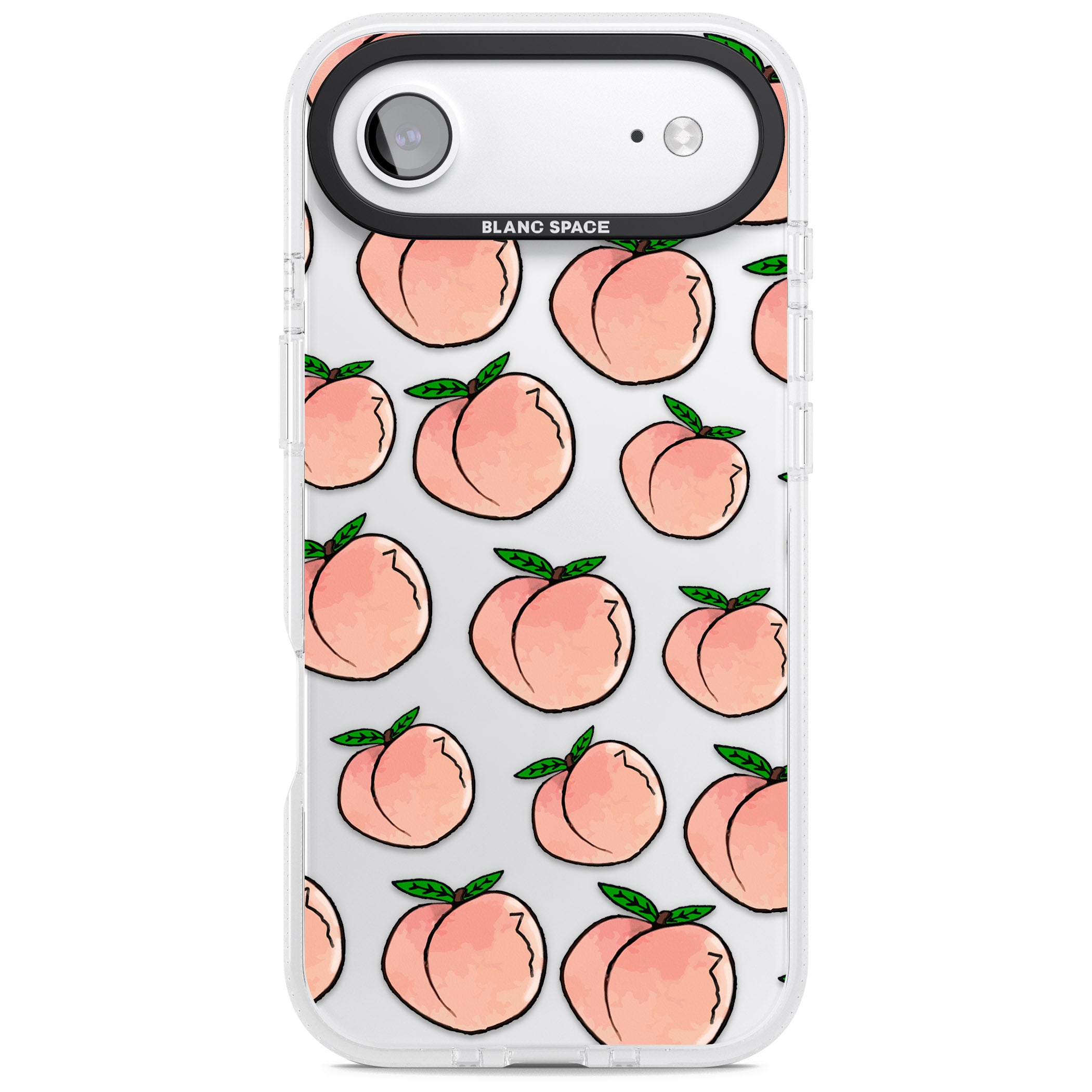 Peachy Picnic iPhone 17 Air Impact Air Clear Phone Case