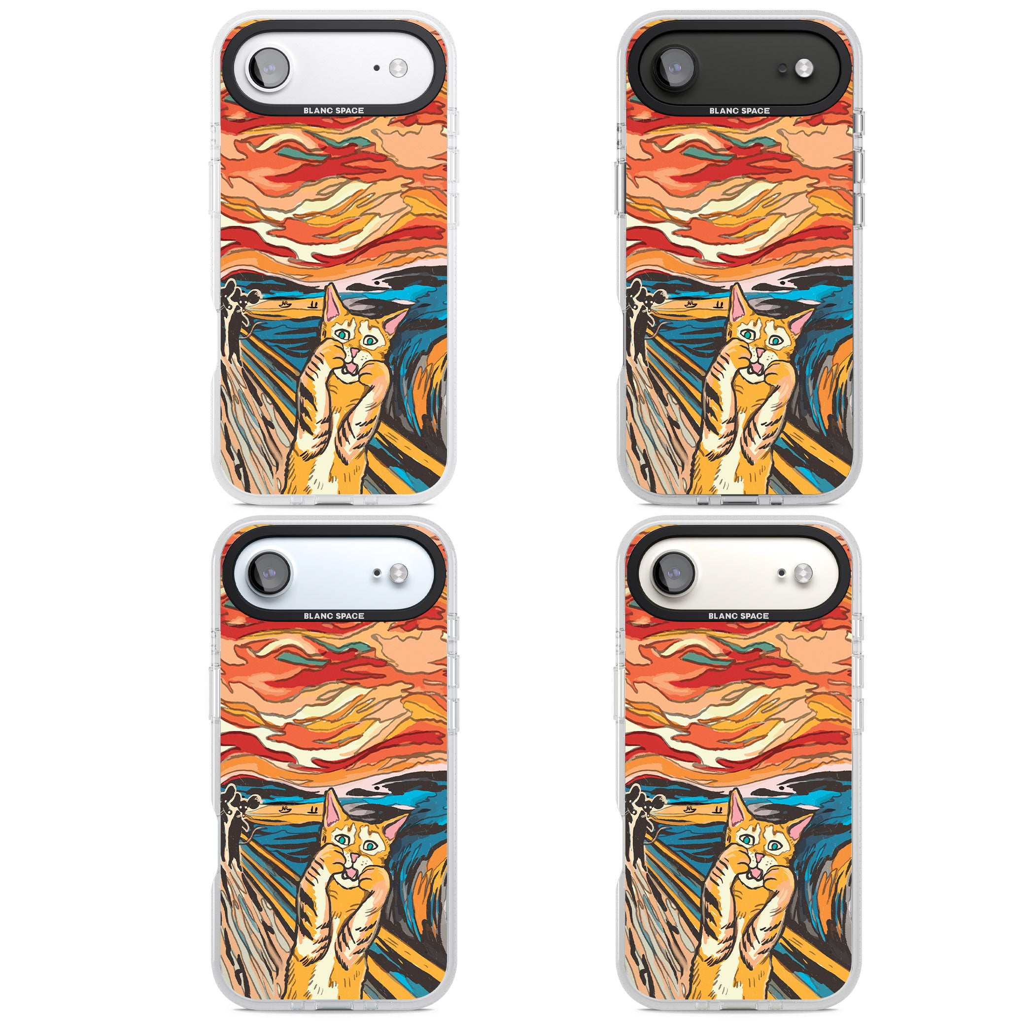 The Meow iPhone 17 Air Impact Air Clear Phone Case APT Impact Protection