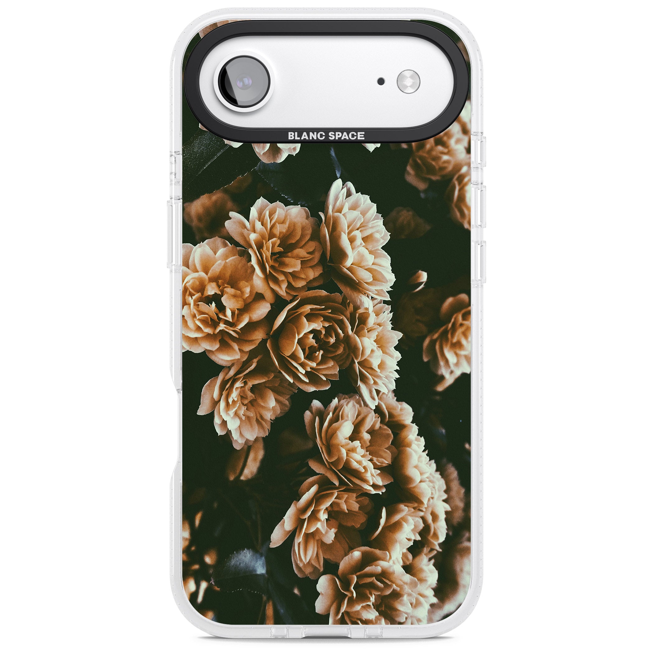 Moody Peony iPhone 17 Air Impact Air Clear Phone Case