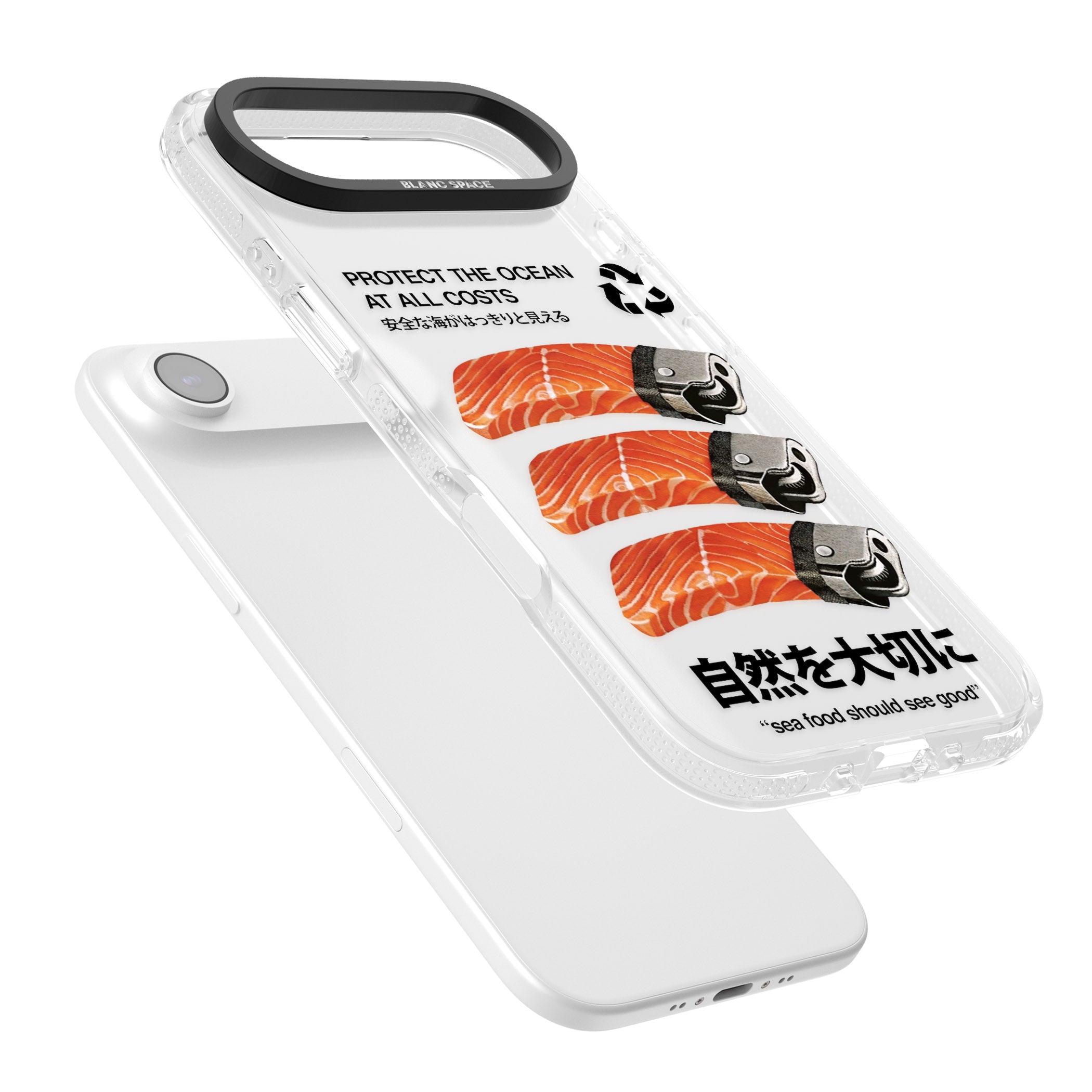 Protect The Ocean iPhone 17 Air Impact Air Clear Phone Case Colours