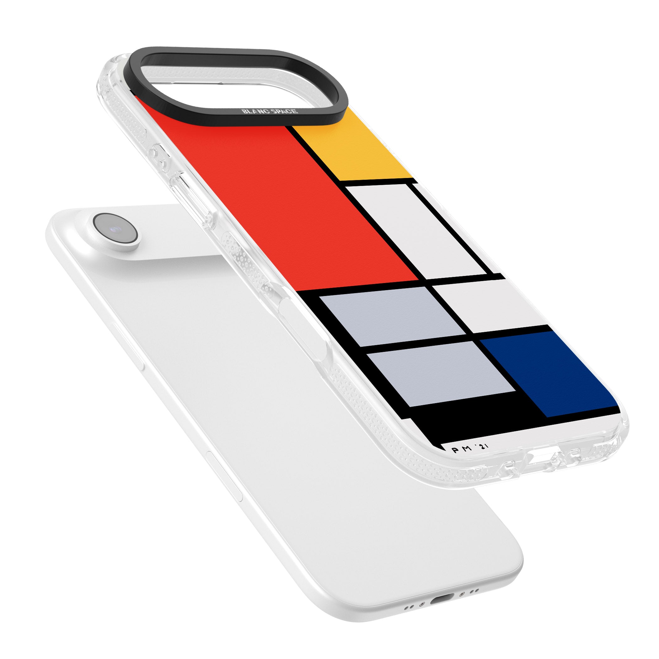 Piet Mondrian'S Composition iPhone 17 Air Impact Air Clear Phone Case Colours