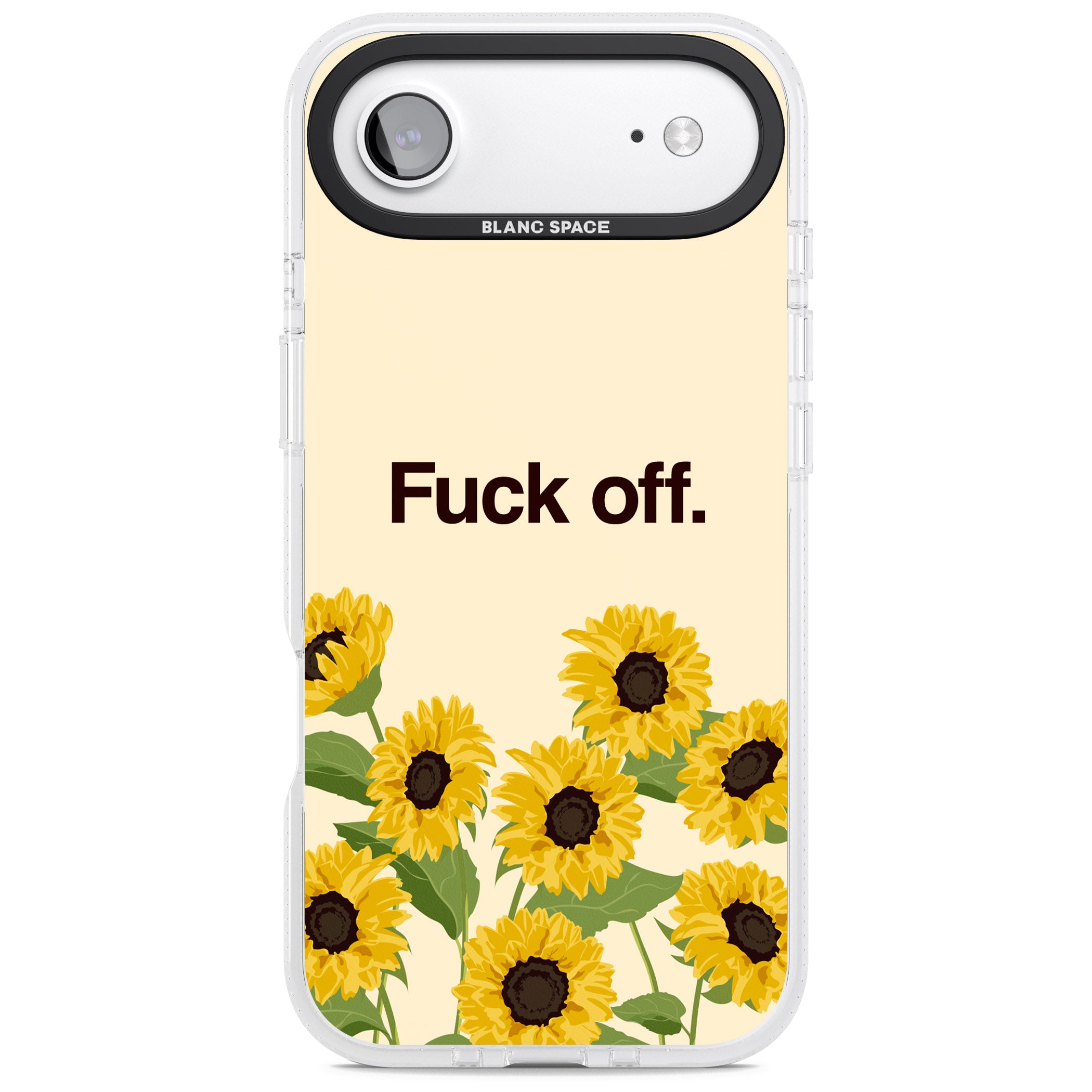 F*Ck Off iPhone 17 Air Impact Air Clear Phone Case
