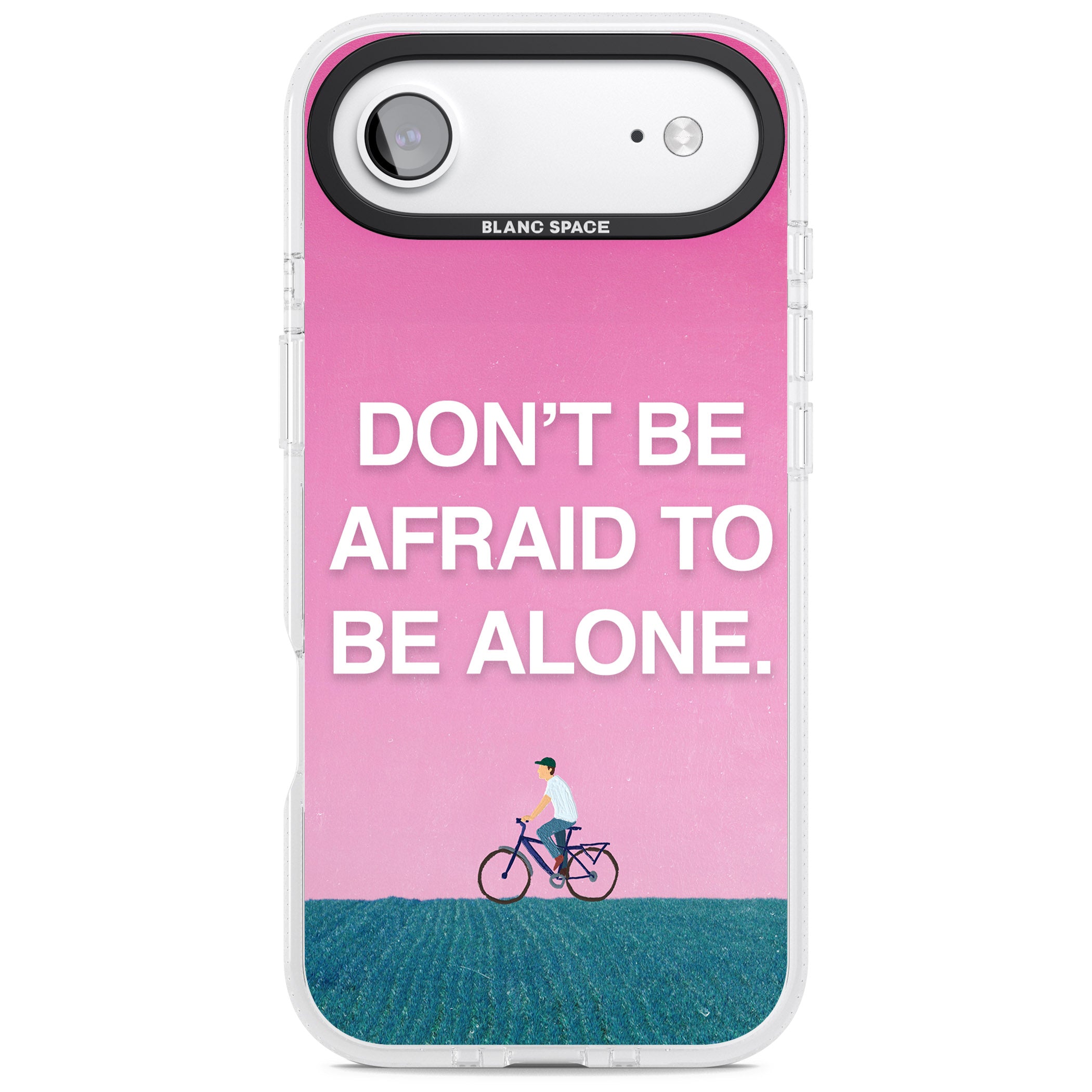 Don'T Be Afraid To Be Alone iPhone 17 Air Impact Air Clear Phone Case