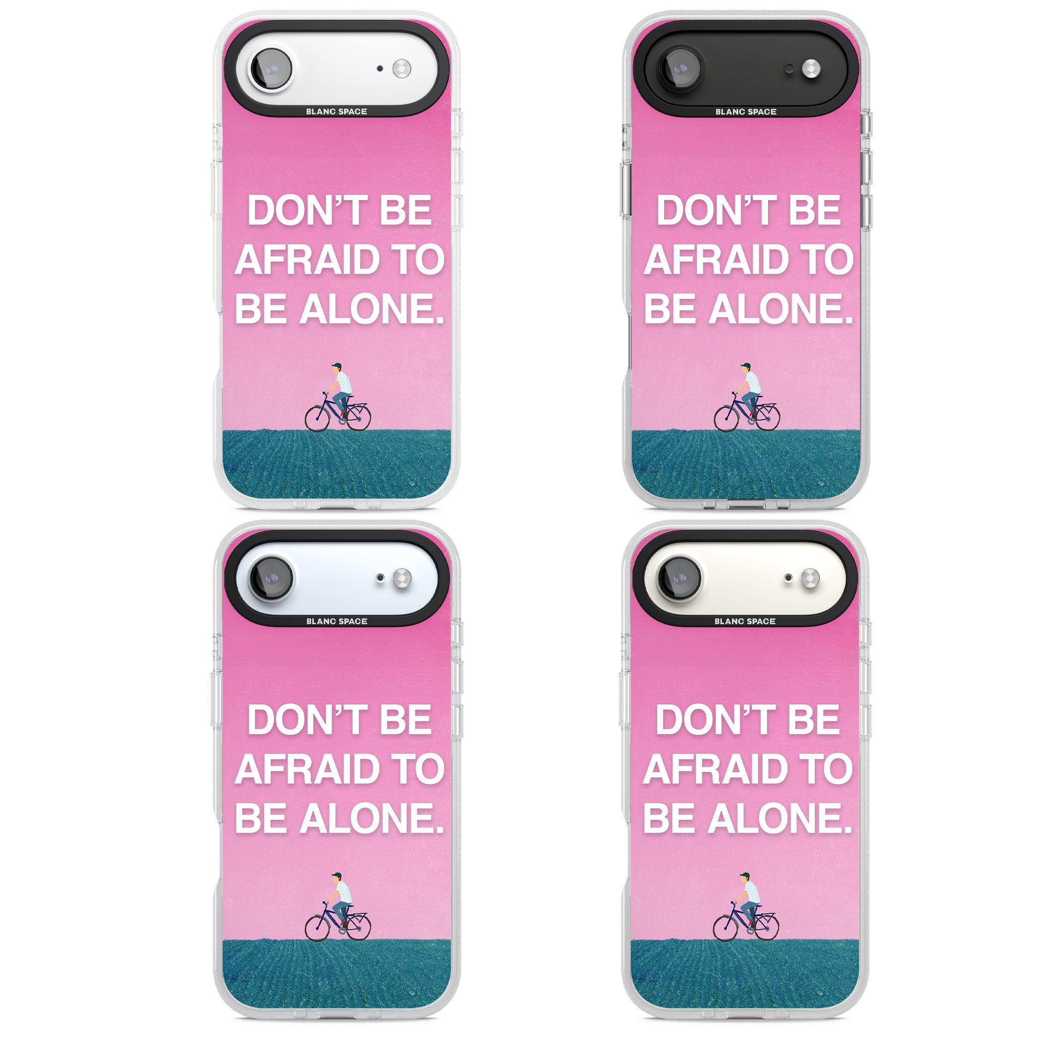 Don'T Be Afraid To Be Alone iPhone 17 Air Impact Air Clear Phone Case APT Impact Protection