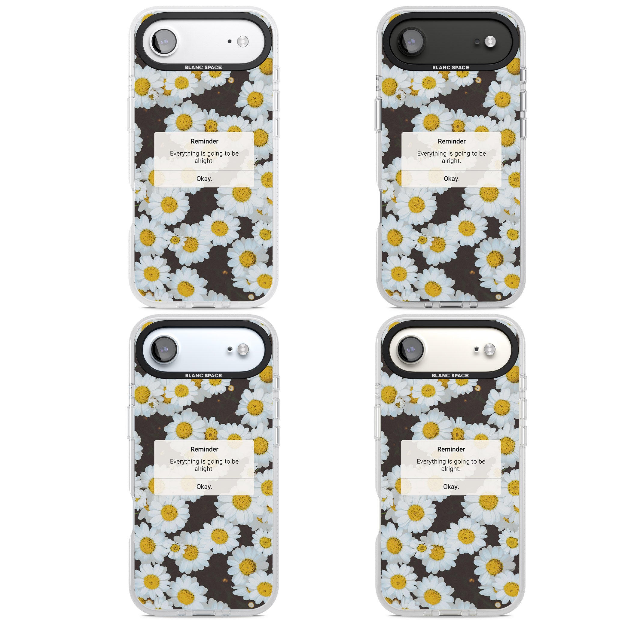 Daisy Reminder iPhone 17 Air Impact Air Clear Phone Case APT Impact Protection