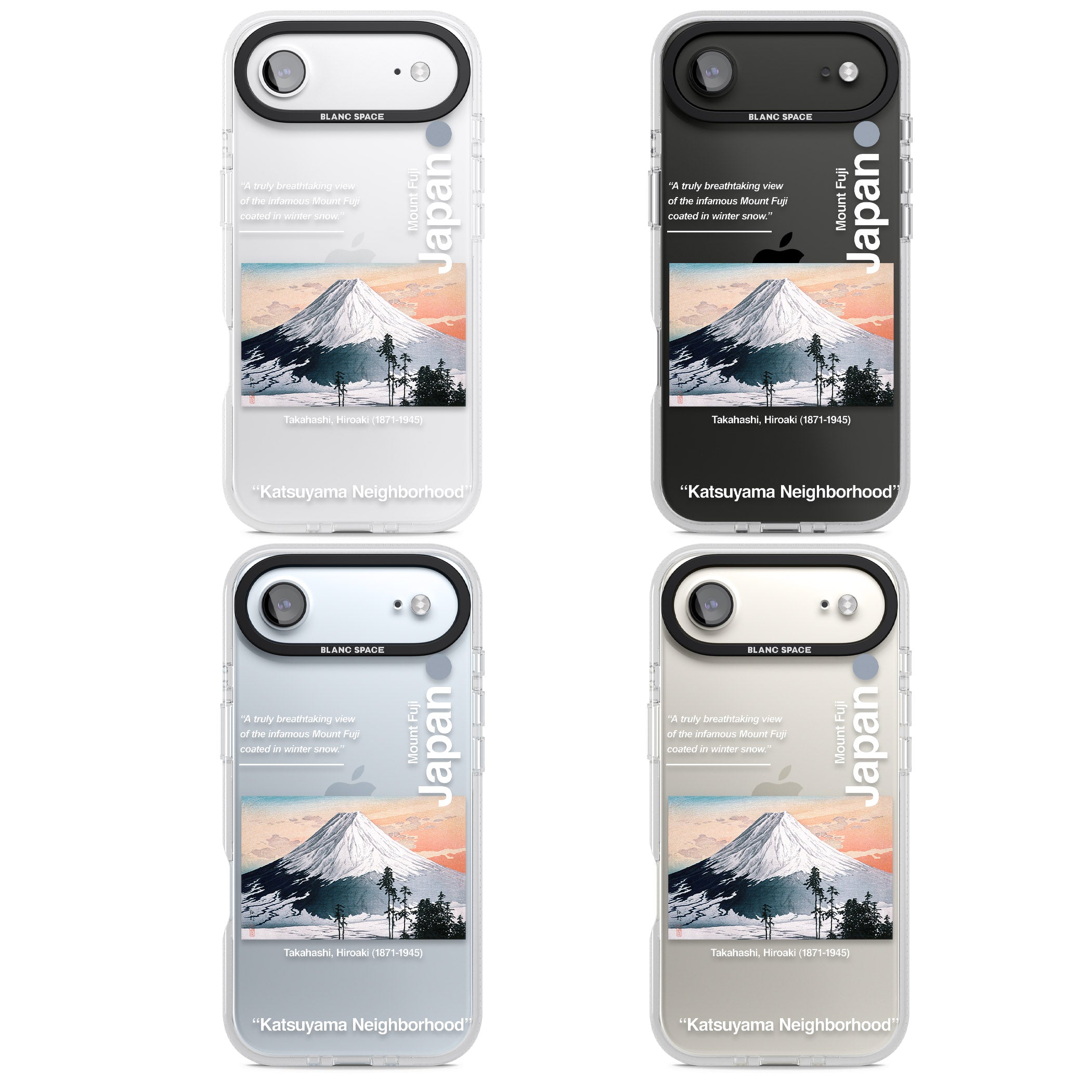 Katsuyama Neighborhood iPhone 17 Air Impact Air Clear Phone Case APT Impact Protection