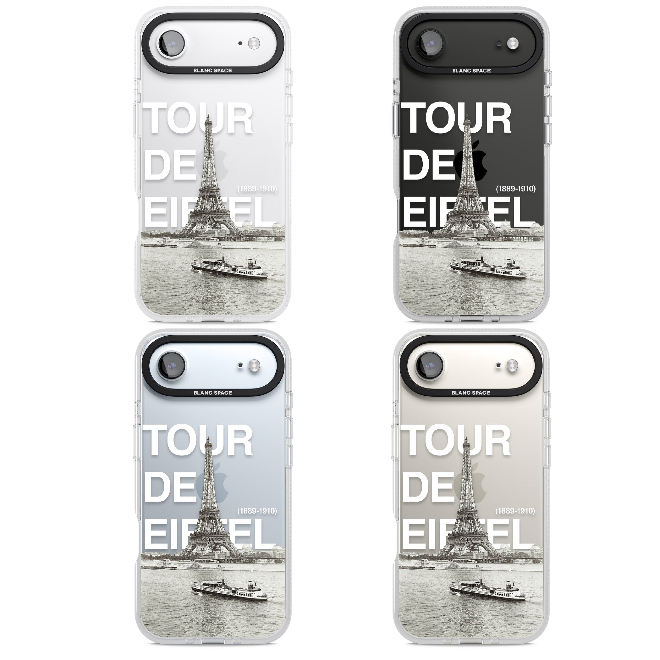 Tour De Eiffel iPhone 17 Air Impact Air Clear Phone Case APT Impact Protection