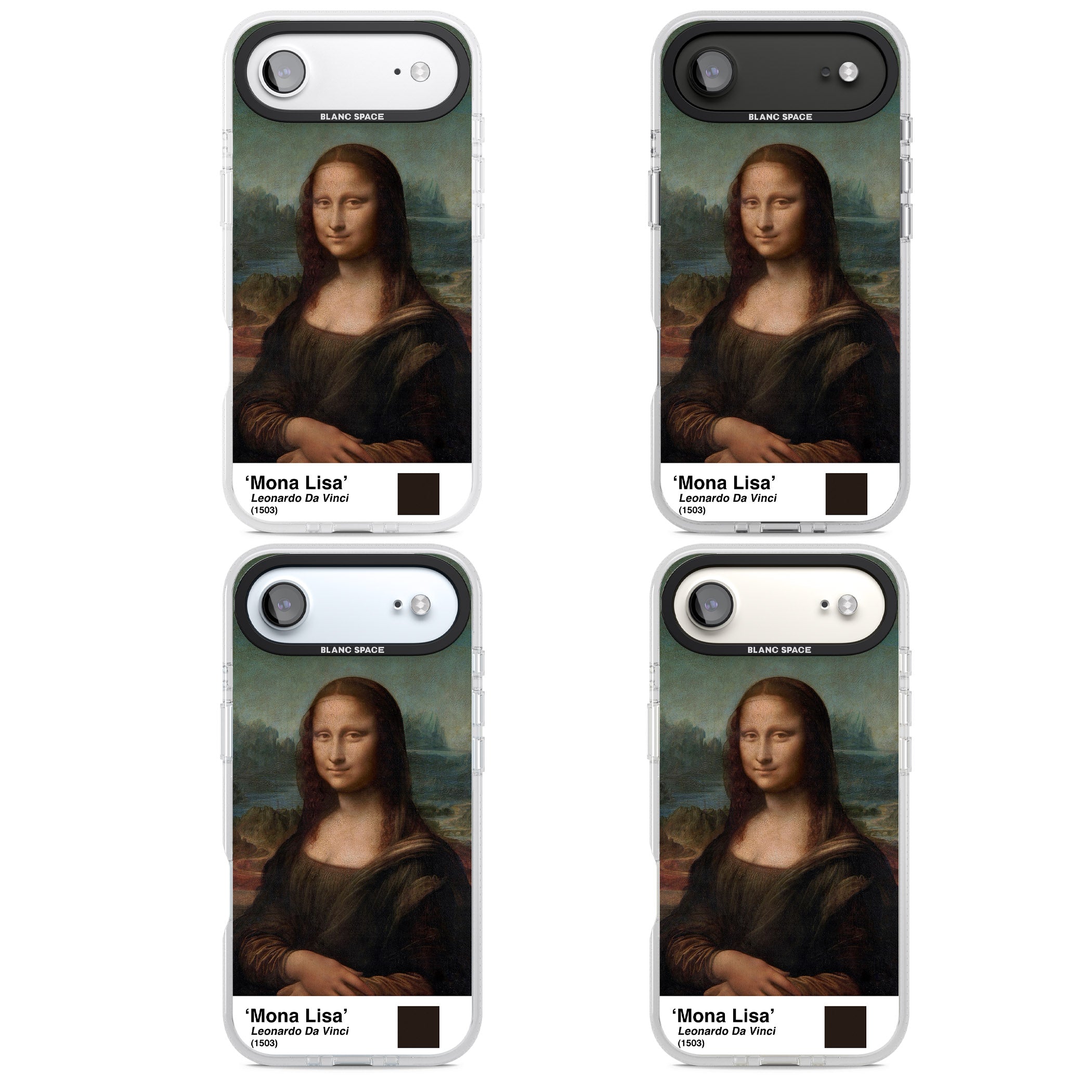 Mona Lisa iPhone 17 Air Impact Air Clear Phone Case APT Impact Protection