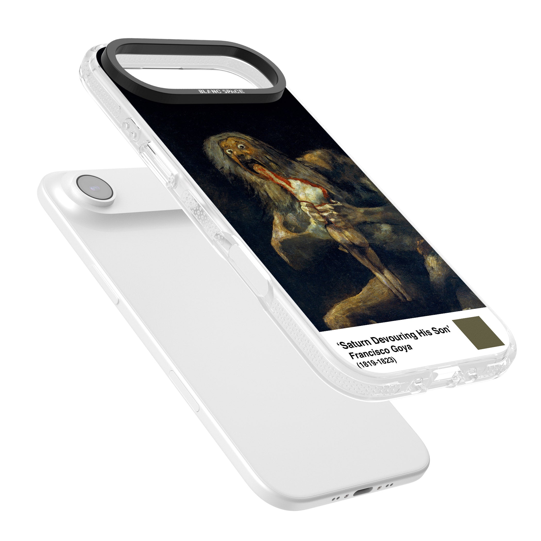 Saturn Devouring His Son iPhone 17 Air Impact Air Clear Phone Case Colours