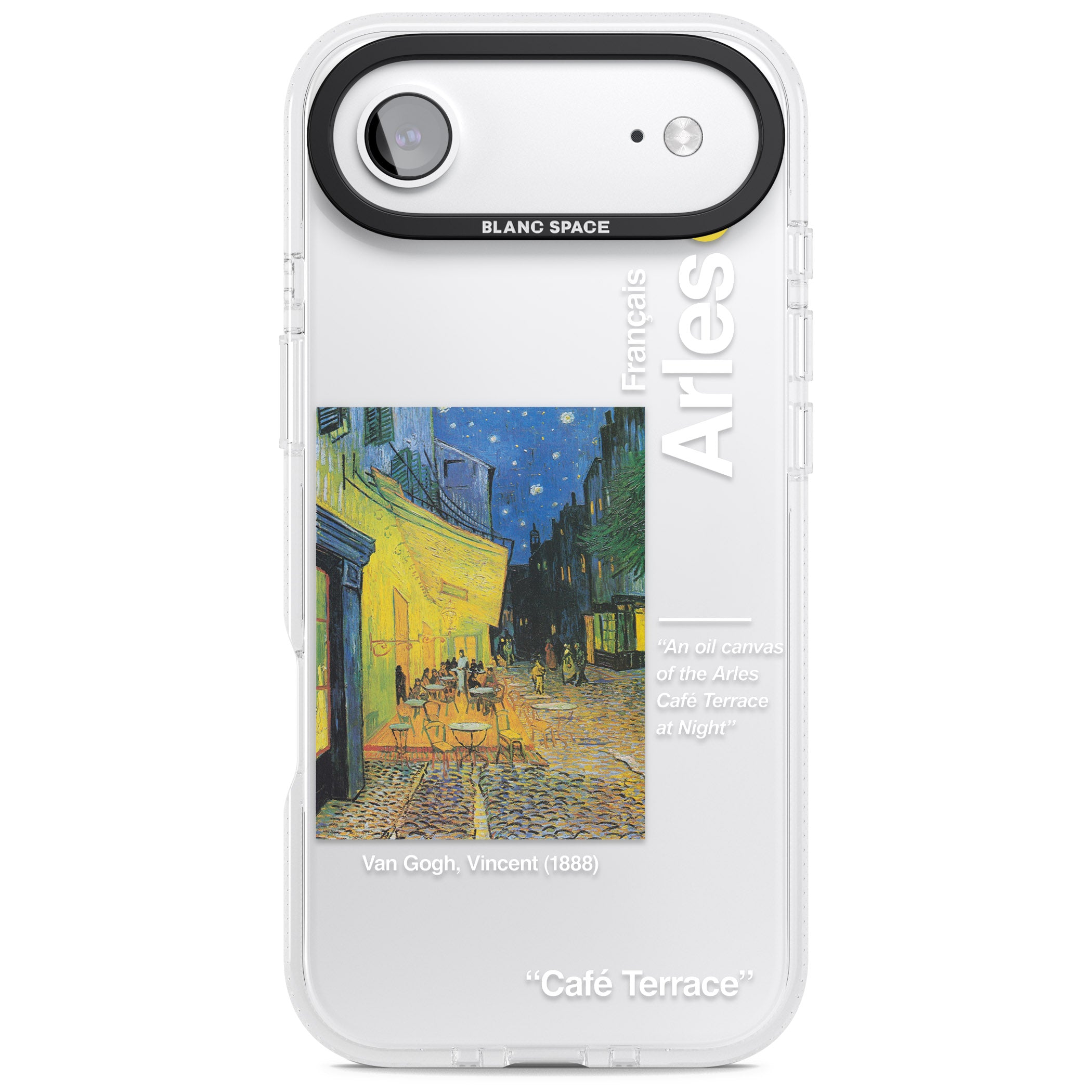 Cafe Terrace At Night iPhone 17 Air Impact Air Clear Phone Case