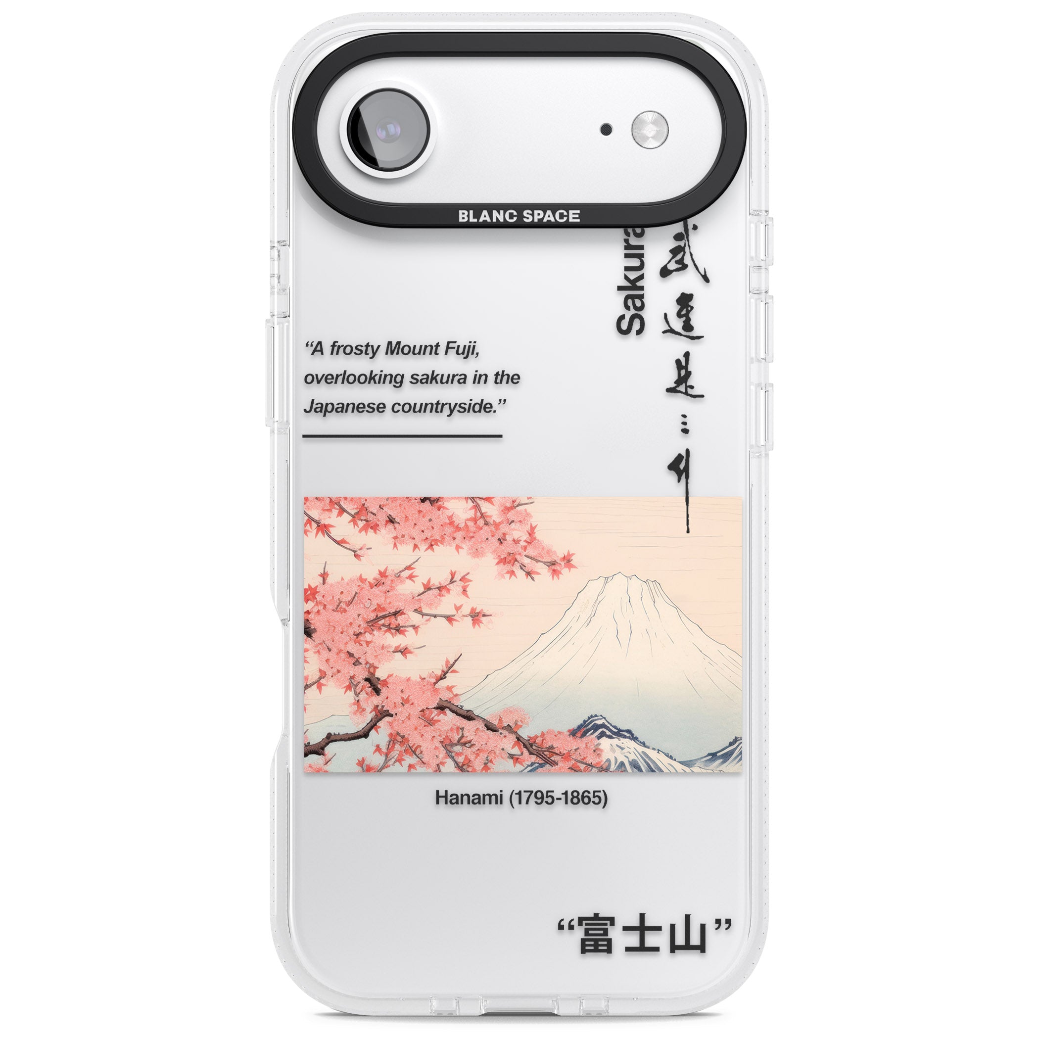 Hanami iPhone 17 Air Impact Air Clear Phone Case