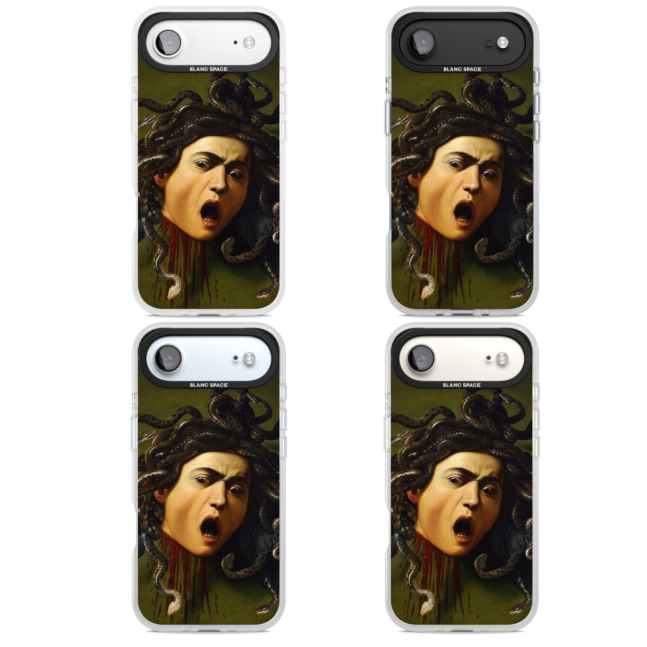 Head of Medusa iPhone 17 Air Impact Air Clear Phone Case APT Impact Protection
