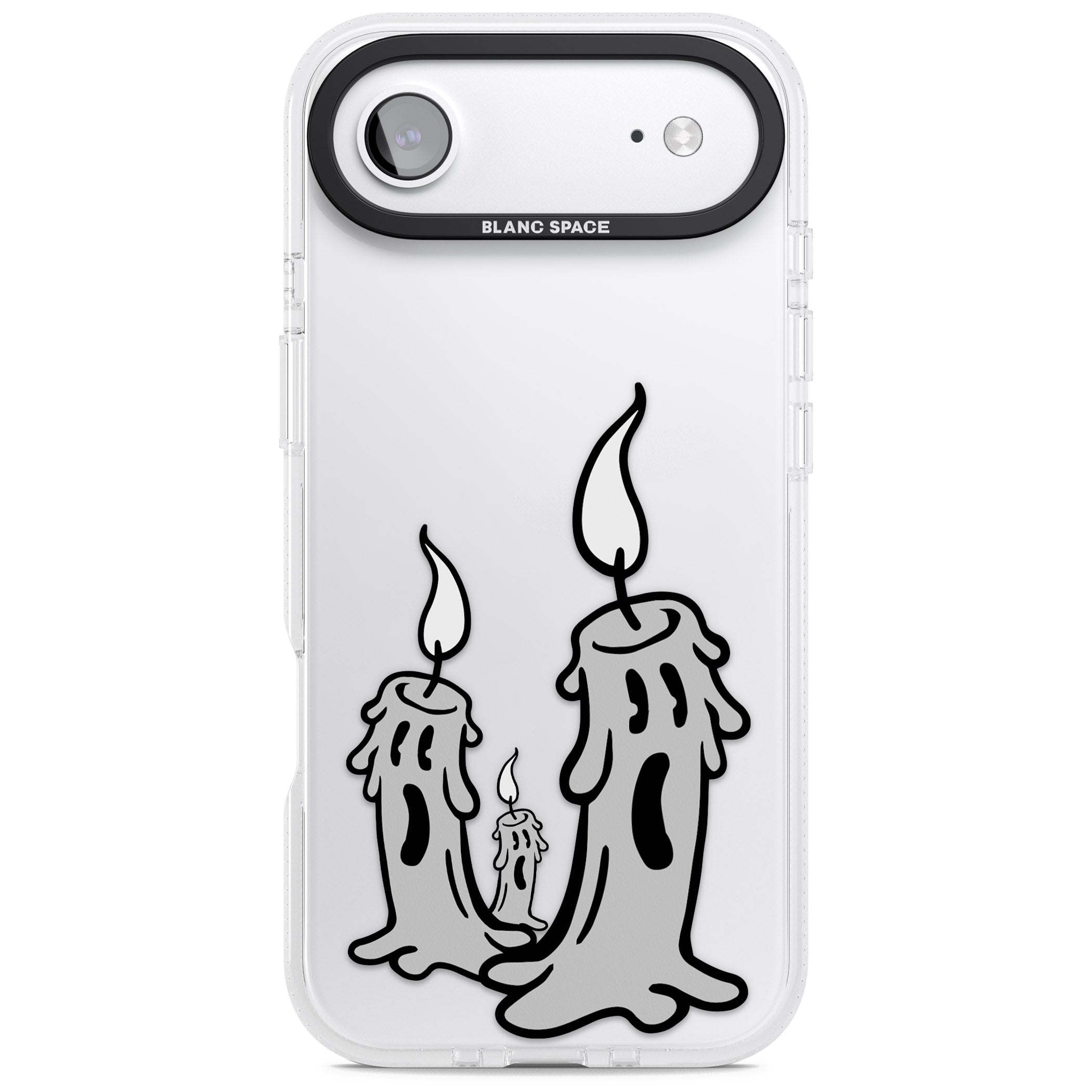 Candle Lit iPhone 17 Air Impact Air Clear Phone Case