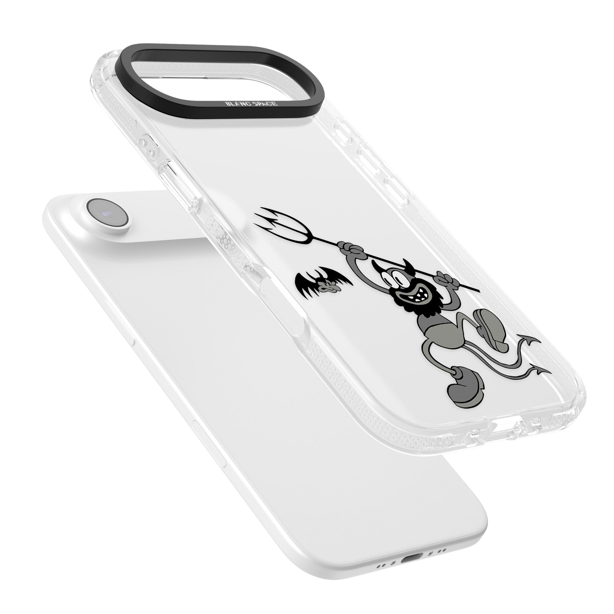 Dancing Devil iPhone 17 Air Impact Air Clear Phone Case Colours