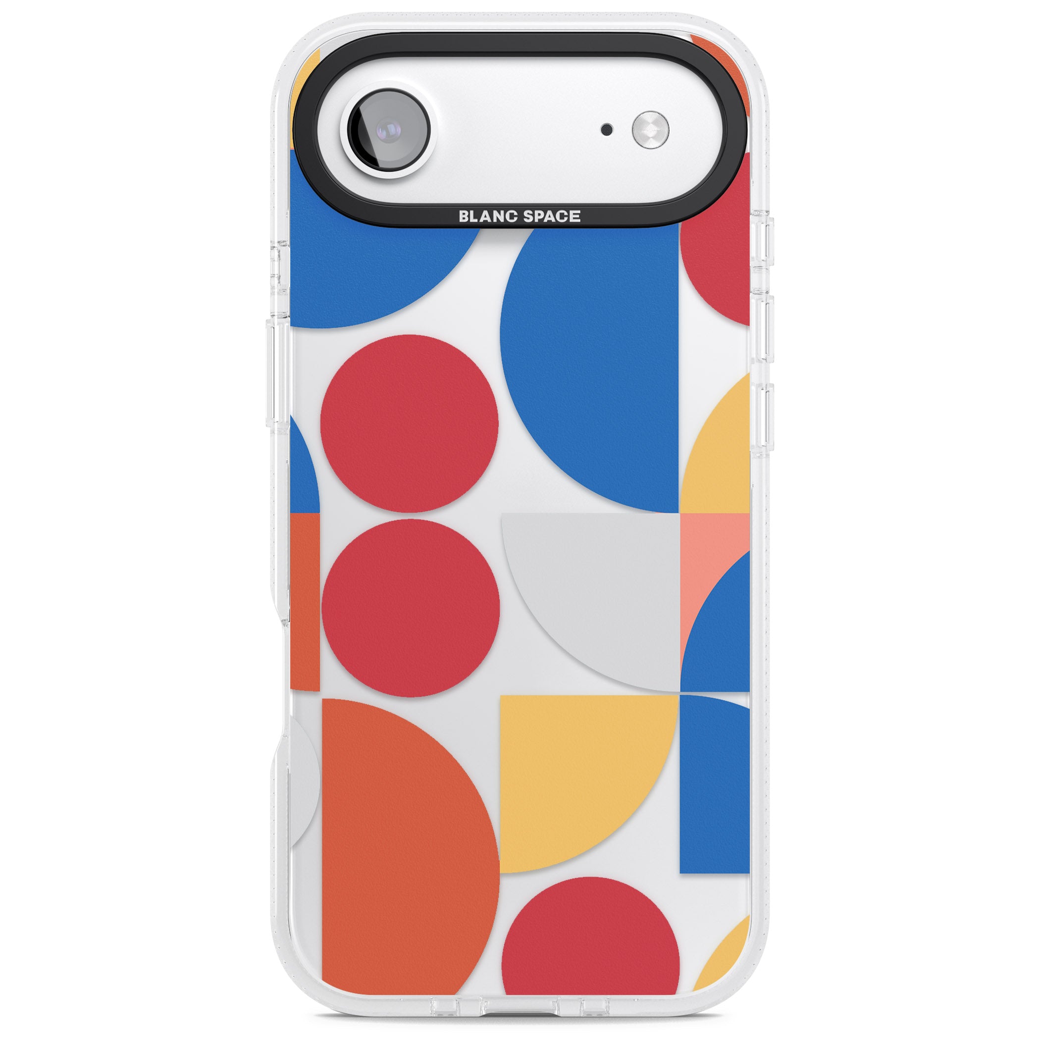 Abstract Colorful Geometric iPhone 17 Air Impact Air Clear Phone Case