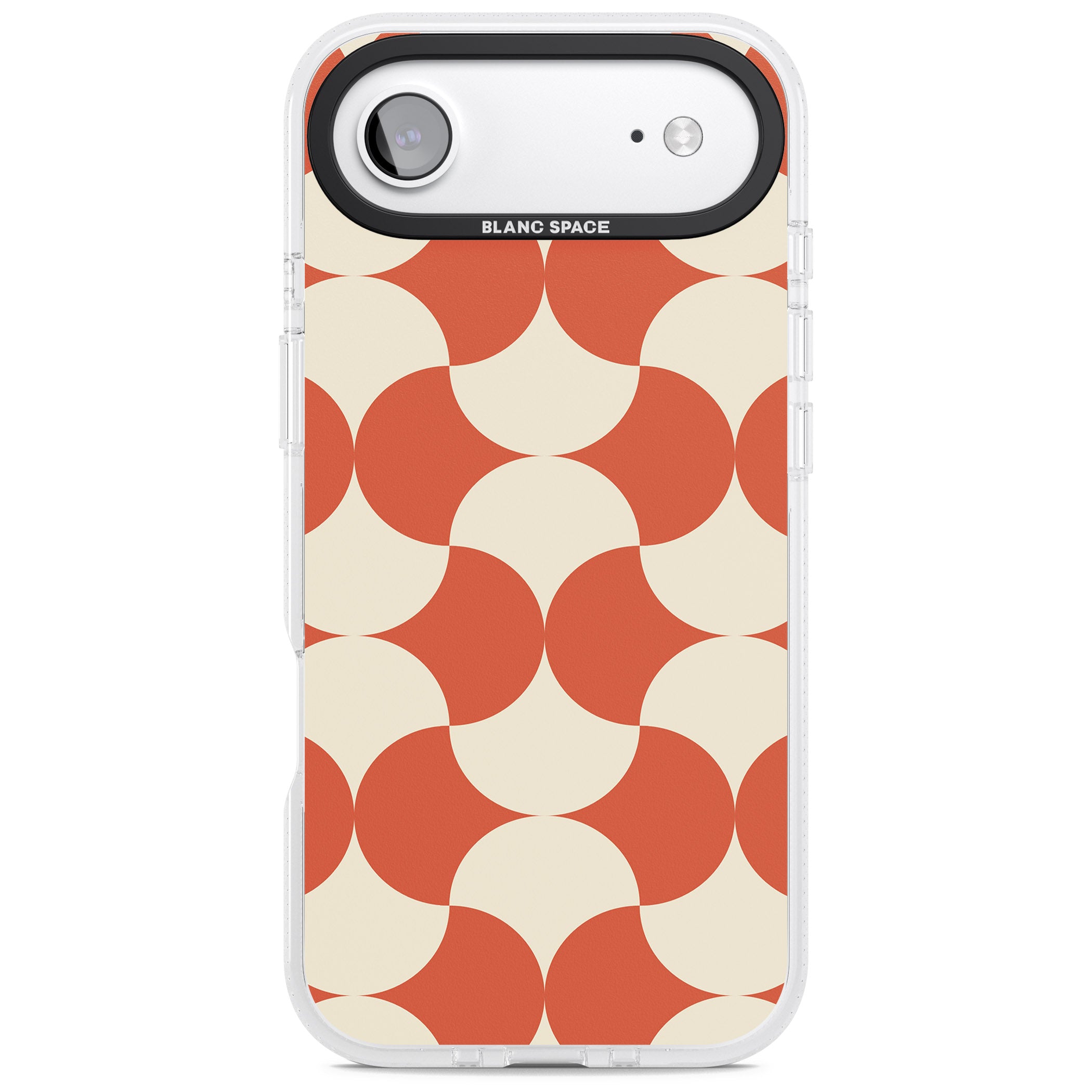 Abstract Retro Shapes iPhone 17 Air Impact Air Clear Phone Case