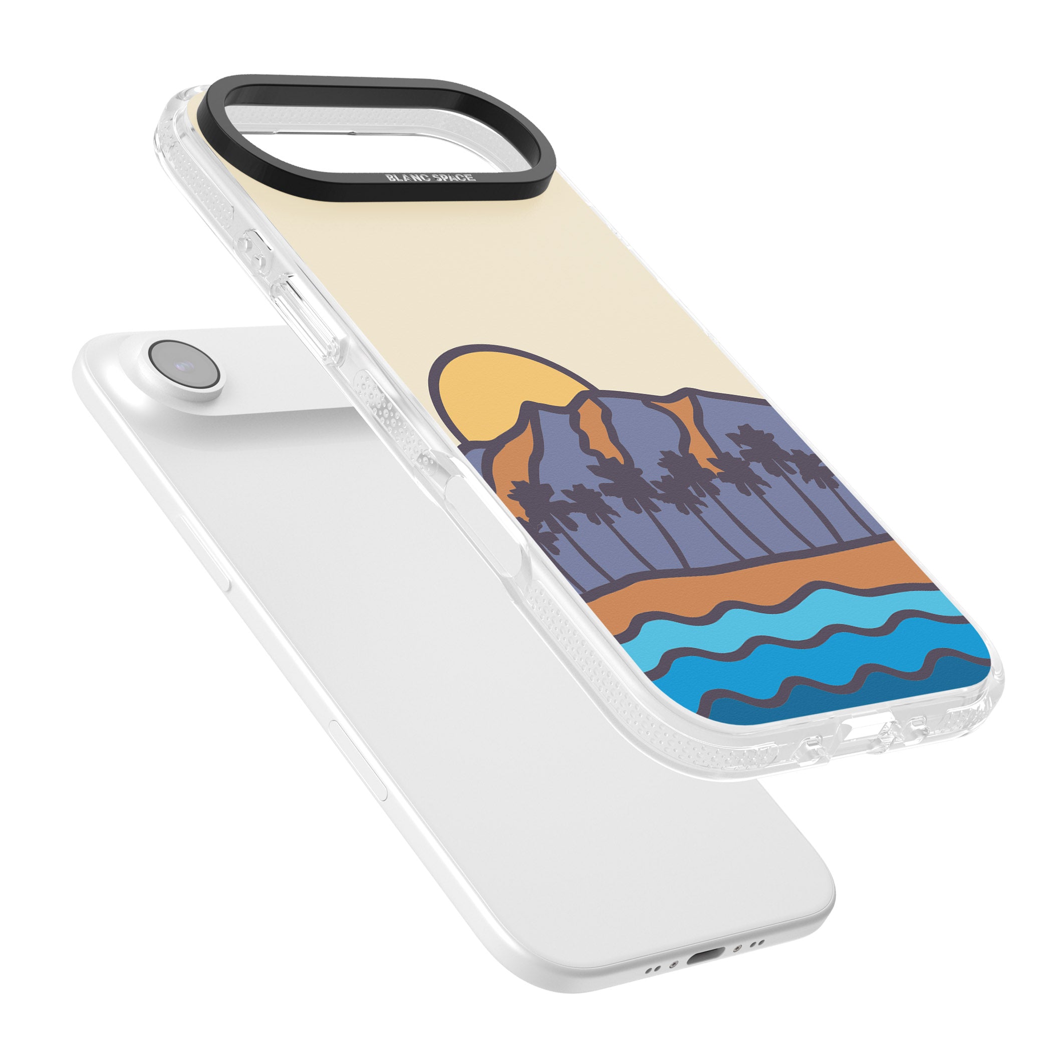 South Sunset iPhone 17 Air Impact Air Clear Phone Case Colours
