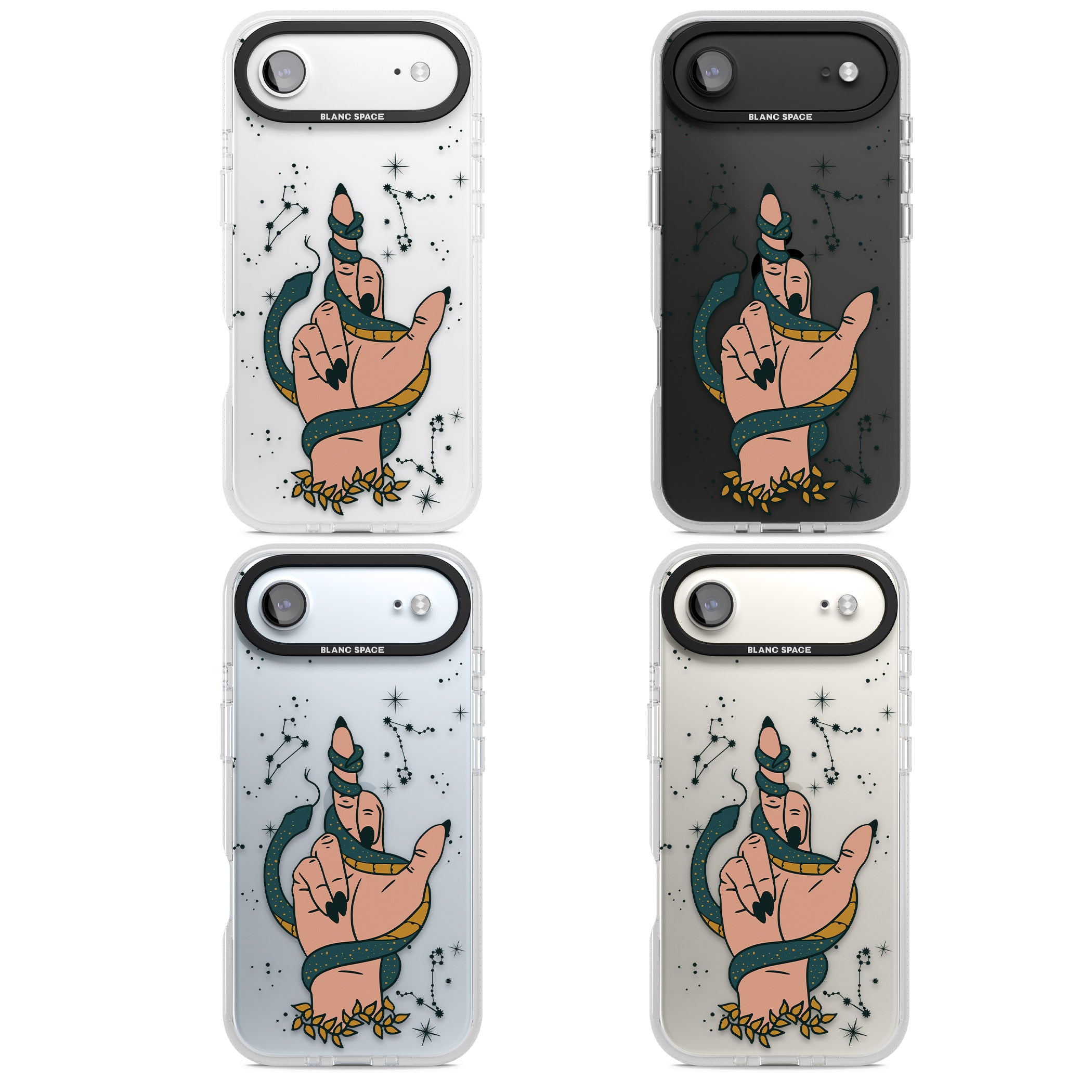 Snakes, Stars And Cynicism iPhone 17 Air Impact Air Clear Phone Case APT Impact Protection