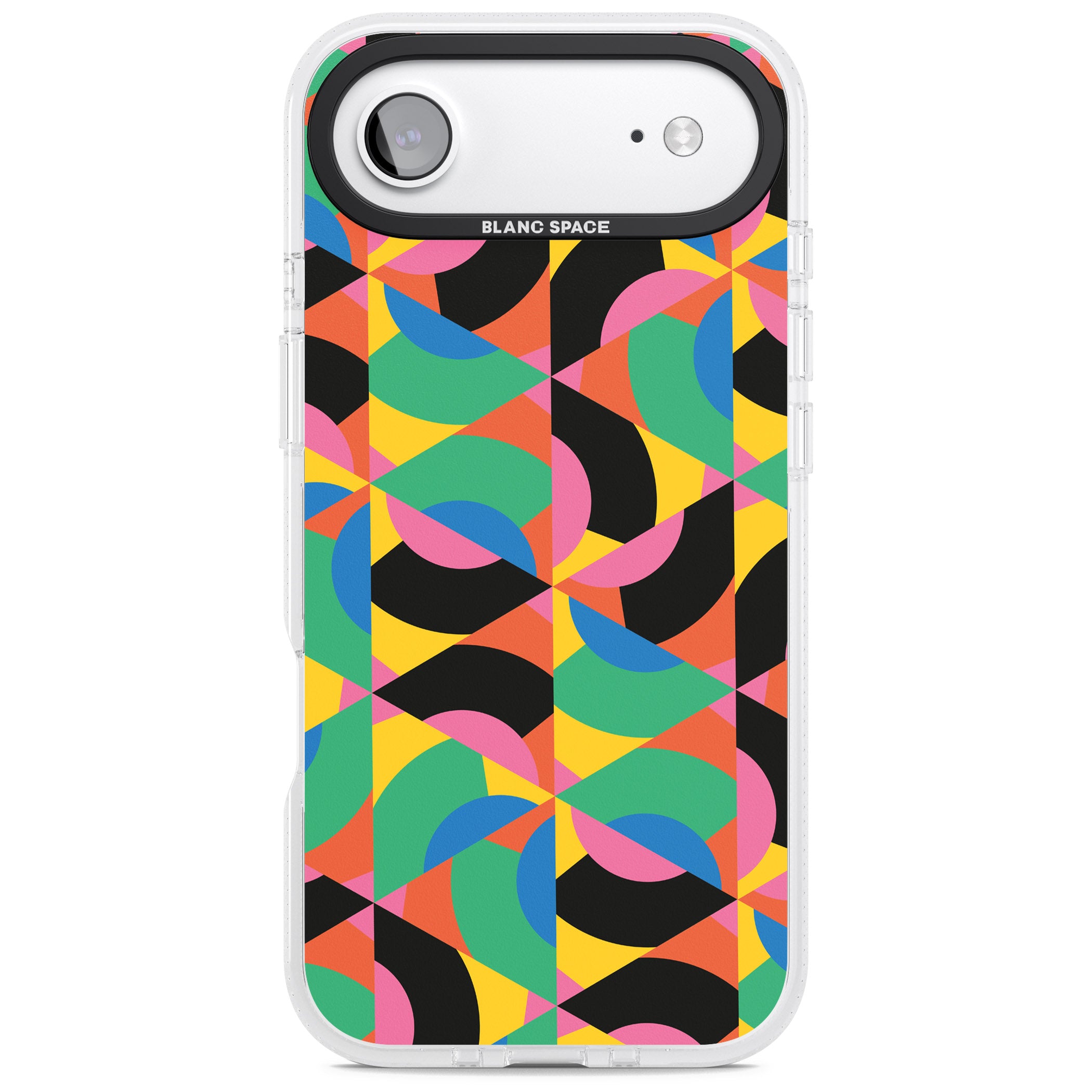 Abstract Carnival iPhone 17 Air Impact Air Clear Phone Case
