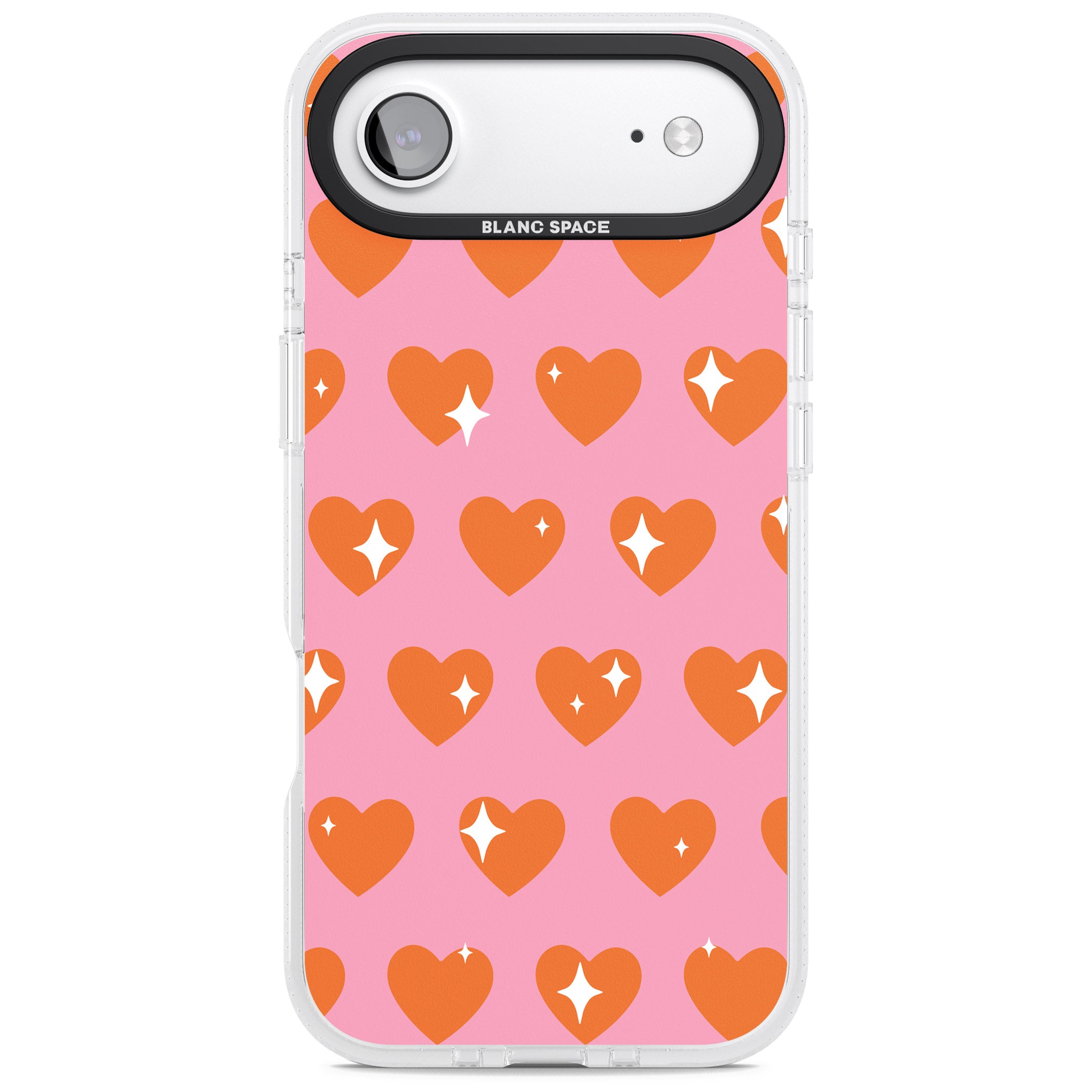 Sweet Hearts (Sunset) iPhone 17 Air Impact Air Clear Phone Case