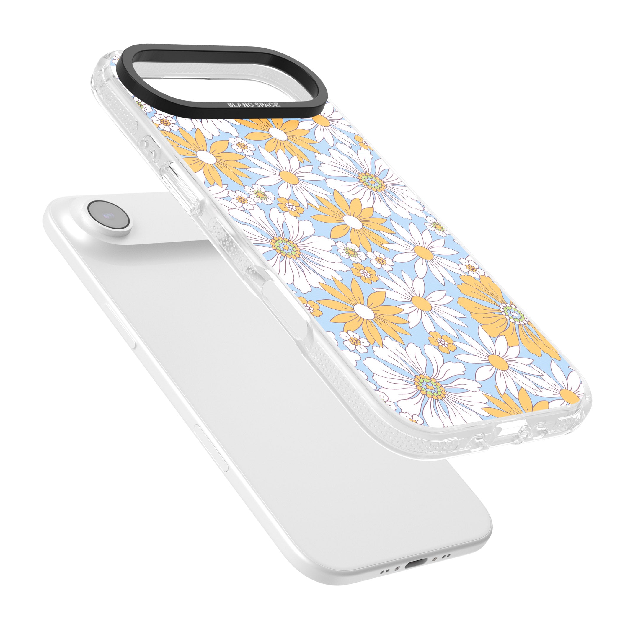 Summers Day Flower Mix iPhone 17 Air Impact Air Clear Phone Case Colours