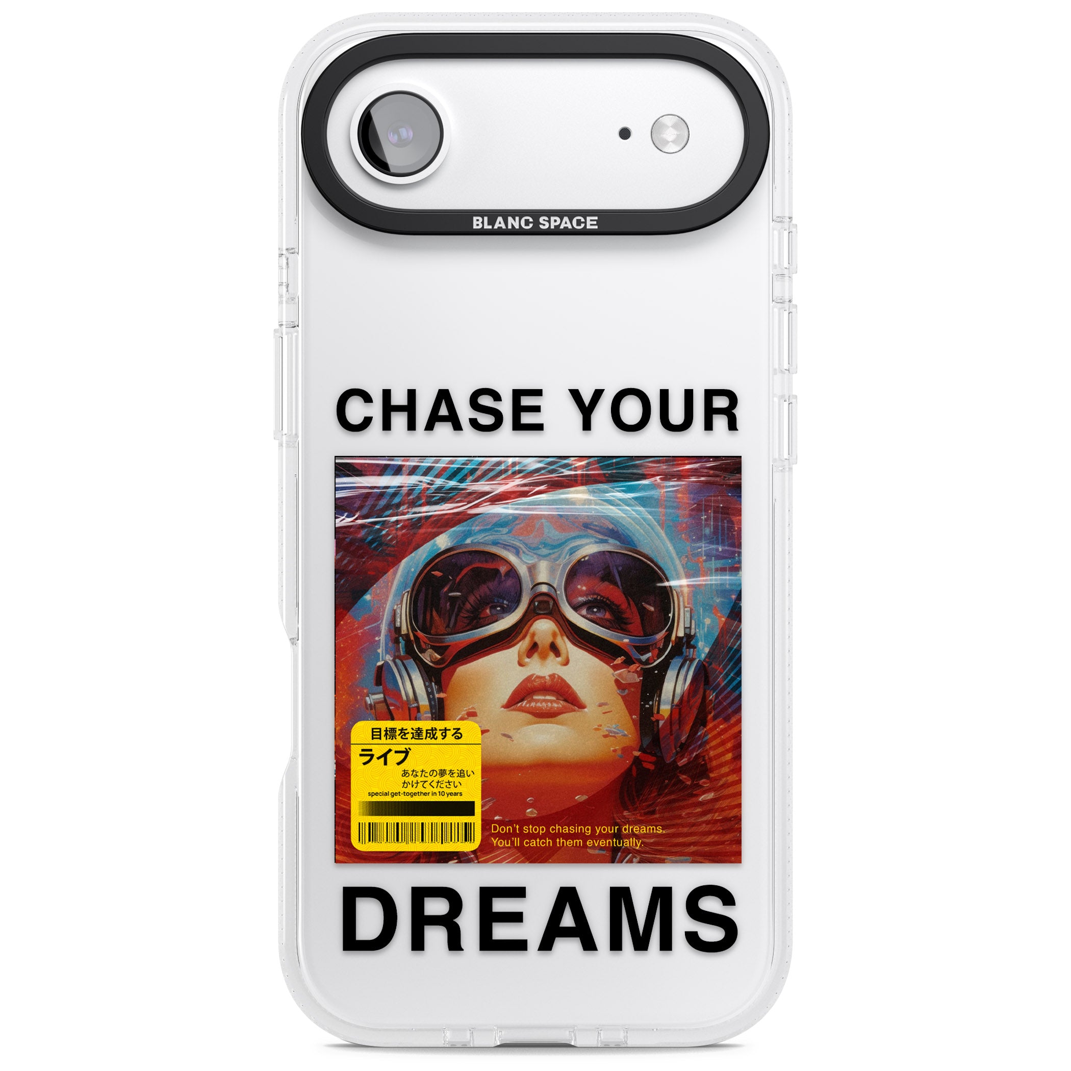 Chase Your Dreams iPhone 17 Air Impact Air Clear Phone Case