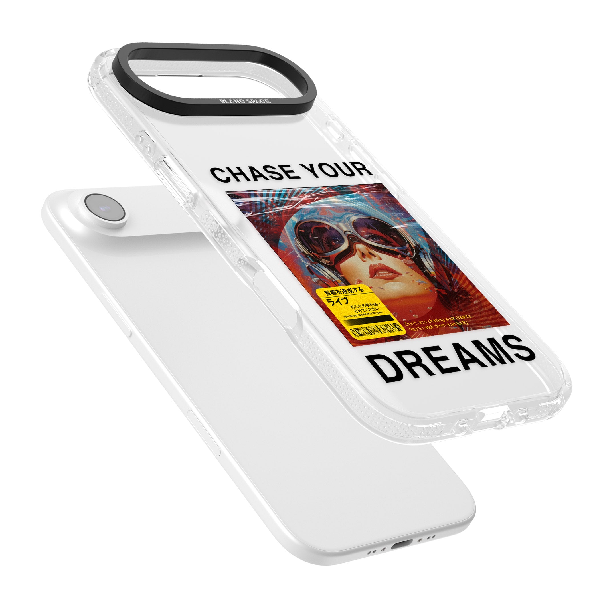 Chase Your Dreams iPhone 17 Air Impact Air Clear Phone Case Colours