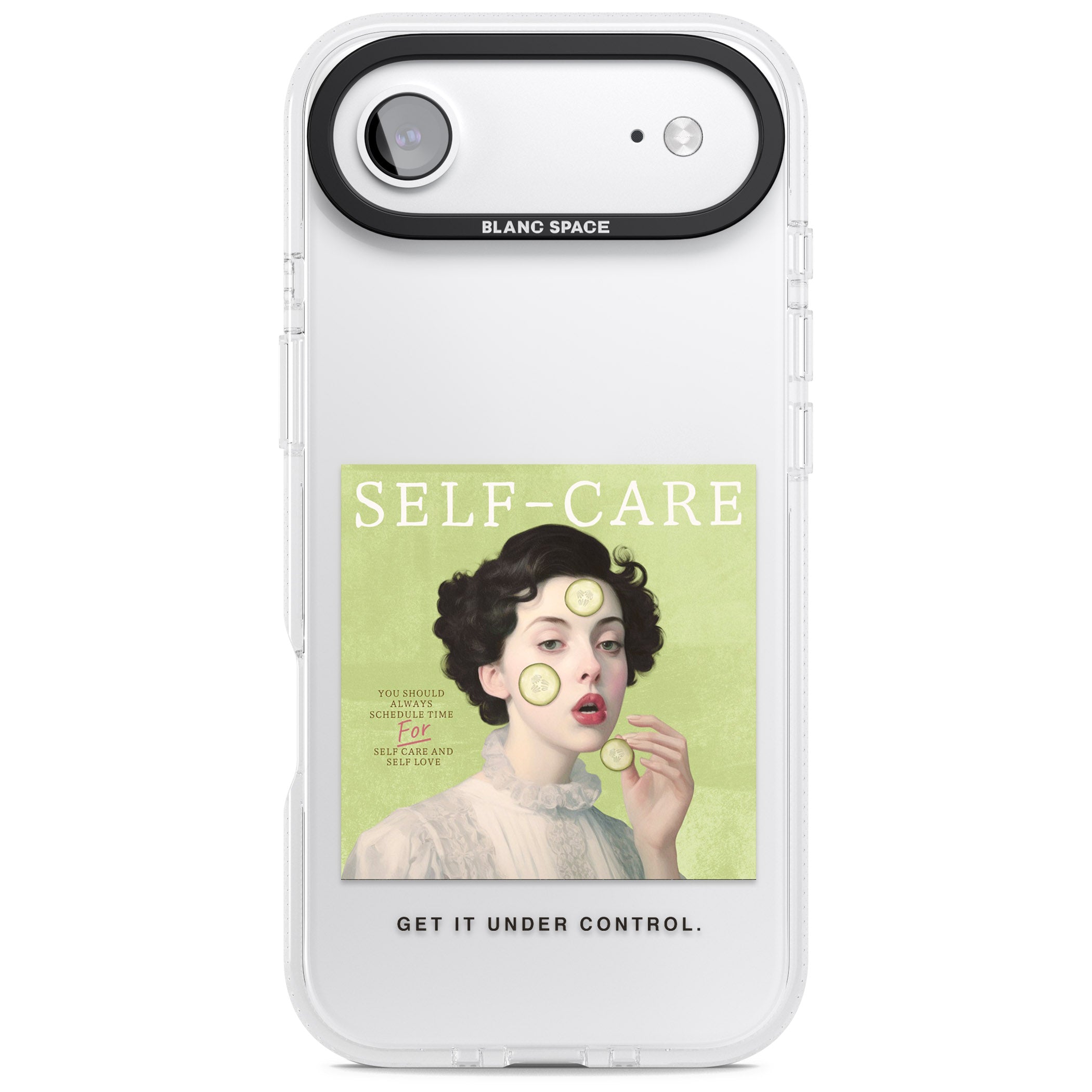 Self Care iPhone 17 Air Impact Air Clear Phone Case