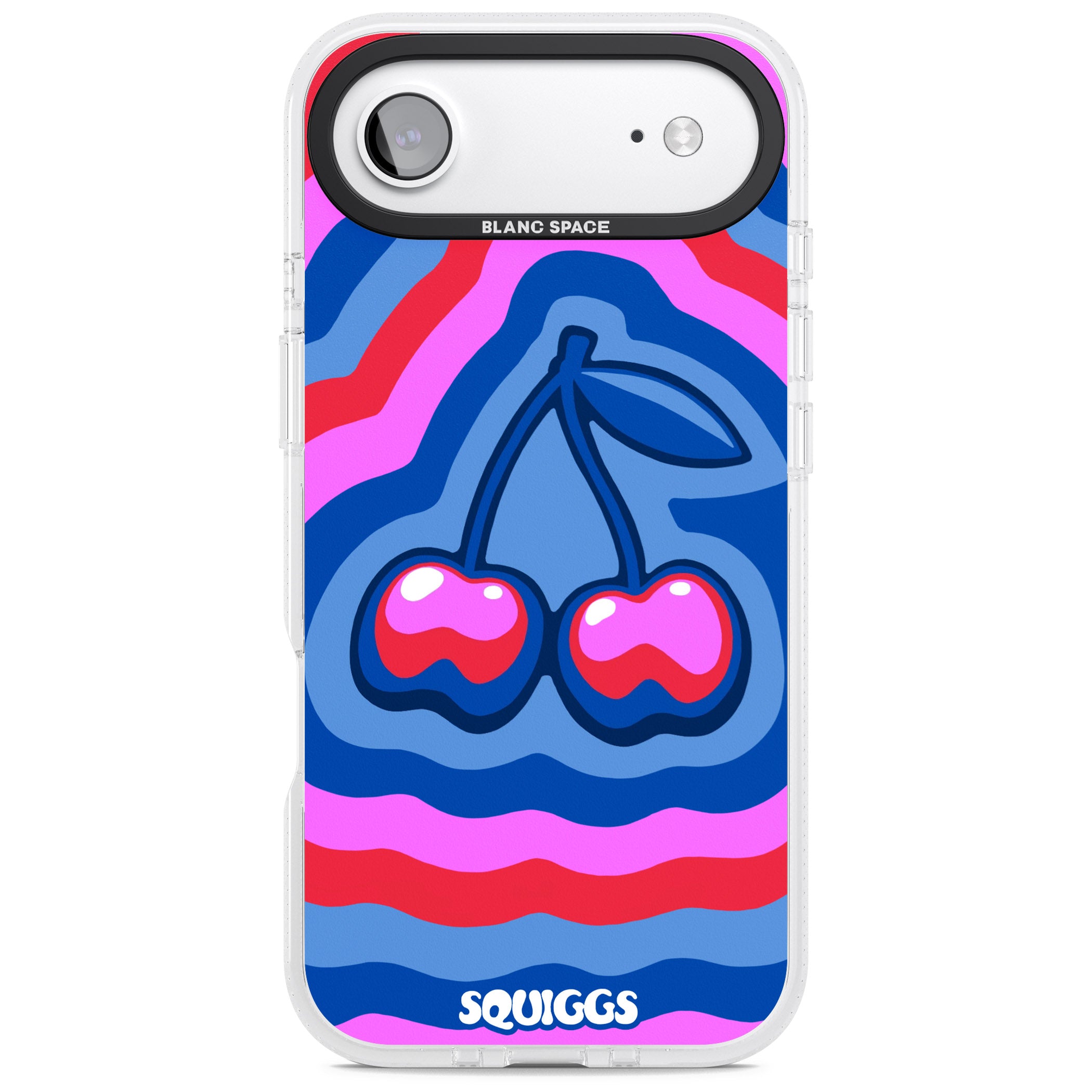 Cherry Rainbow iPhone 17 Air Impact Air Clear Phone Case