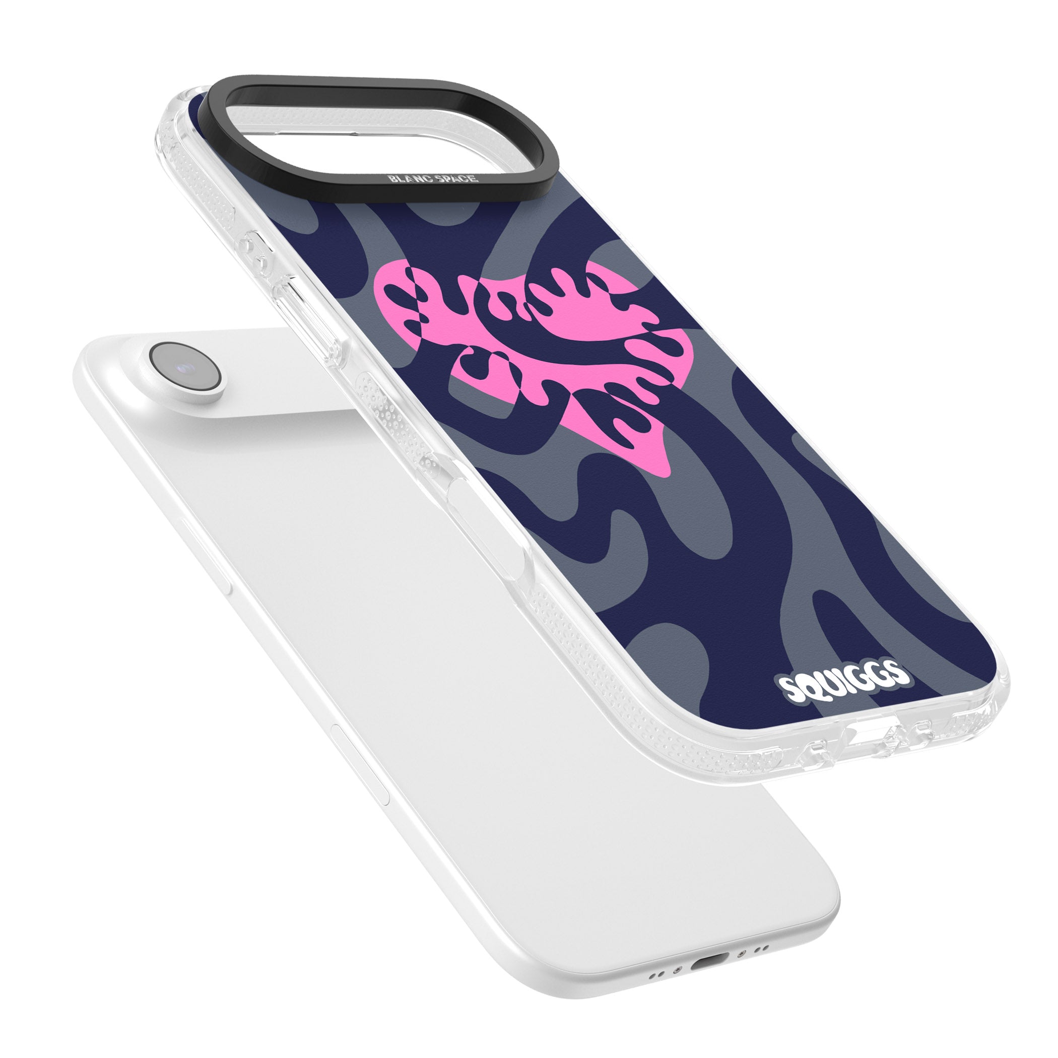 Abstract Heart iPhone 17 Air Impact Air Clear Phone Case Colours