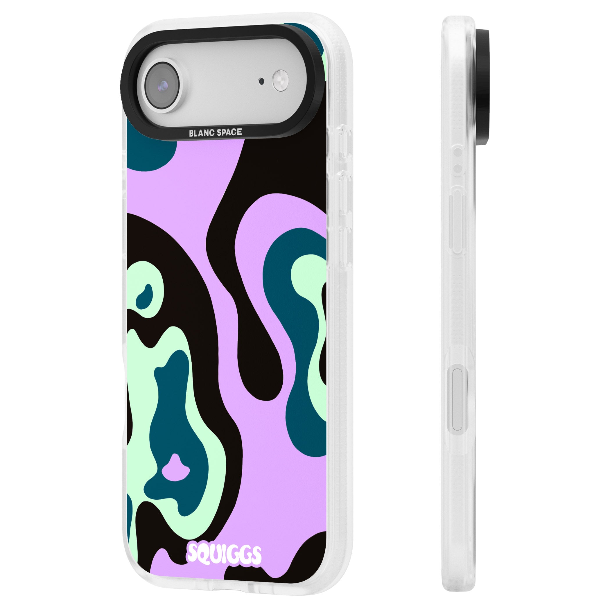 Purple River iPhone 17 Air Impact Air Clear Phone Case Side Profile