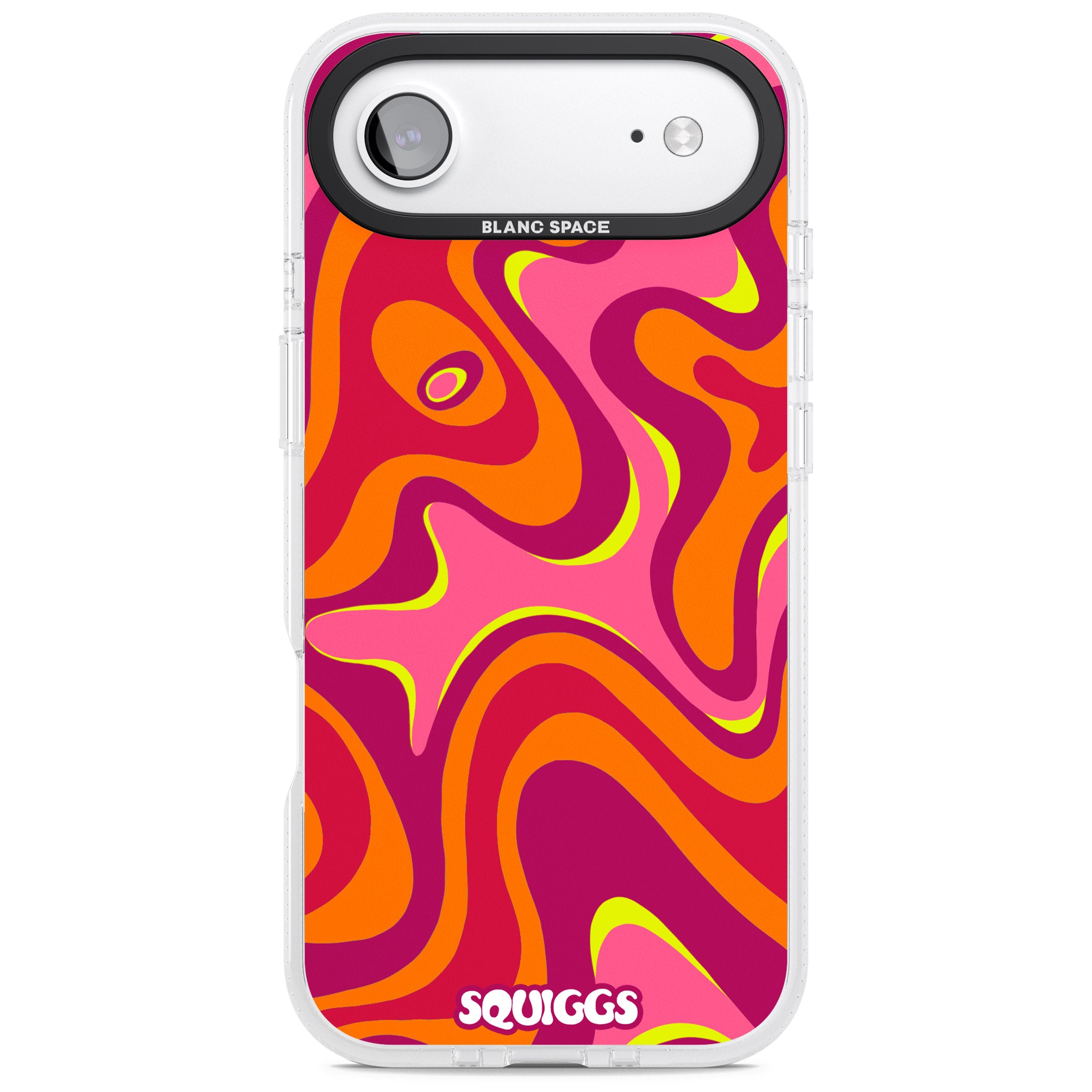 Hot Lava iPhone 17 Air Impact Air Clear Phone Case