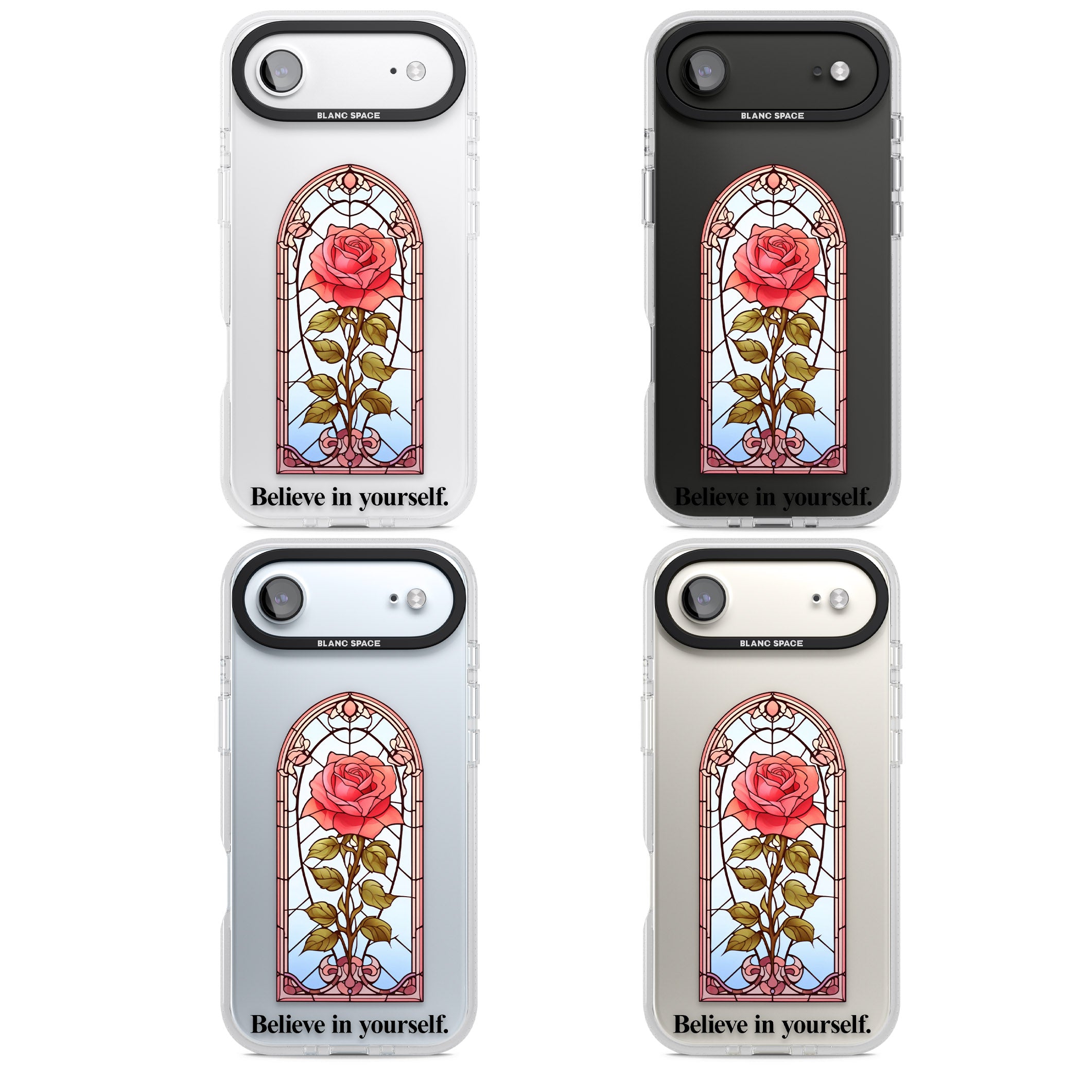 Believe In Yourself iPhone 17 Air Impact Air Clear Phone Case APT Impact Protection