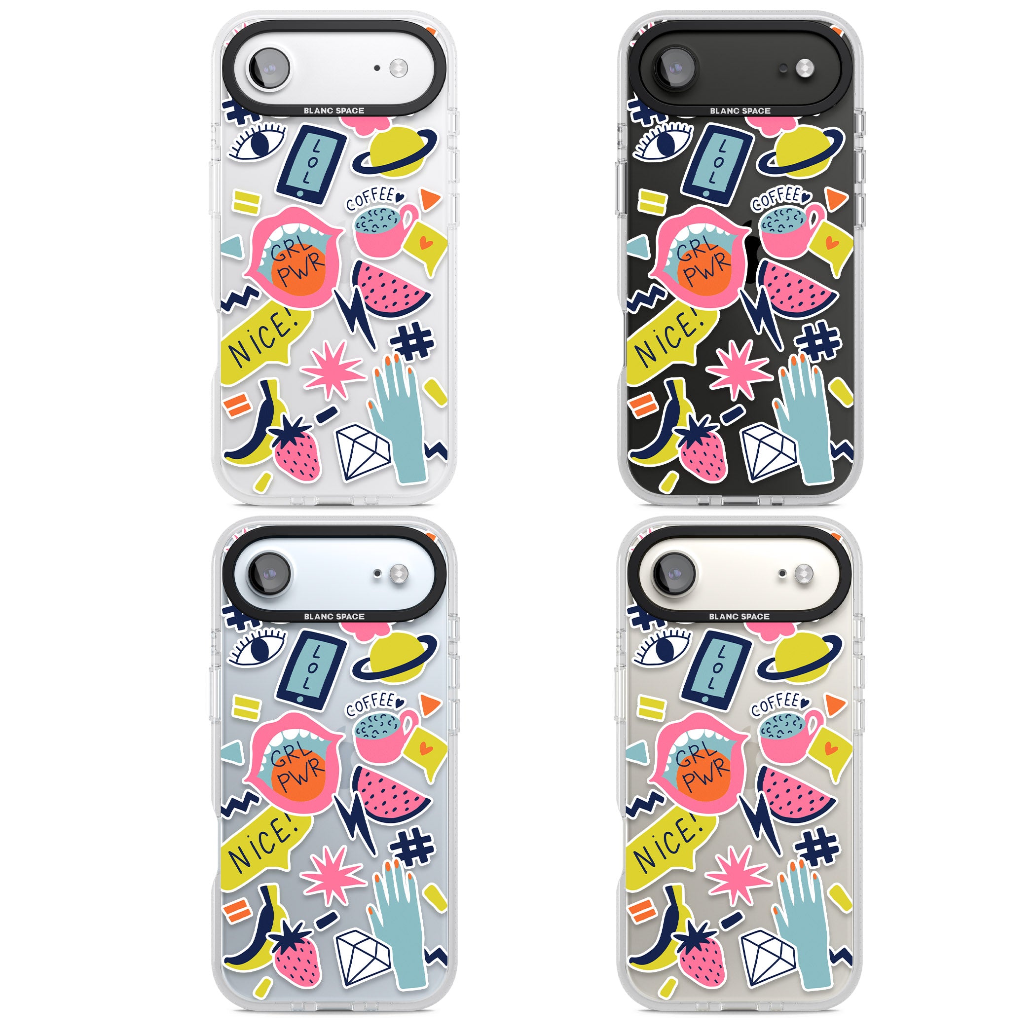 Grl Pwr iPhone 17 Air Impact Air Clear Phone Case APT Impact Protection