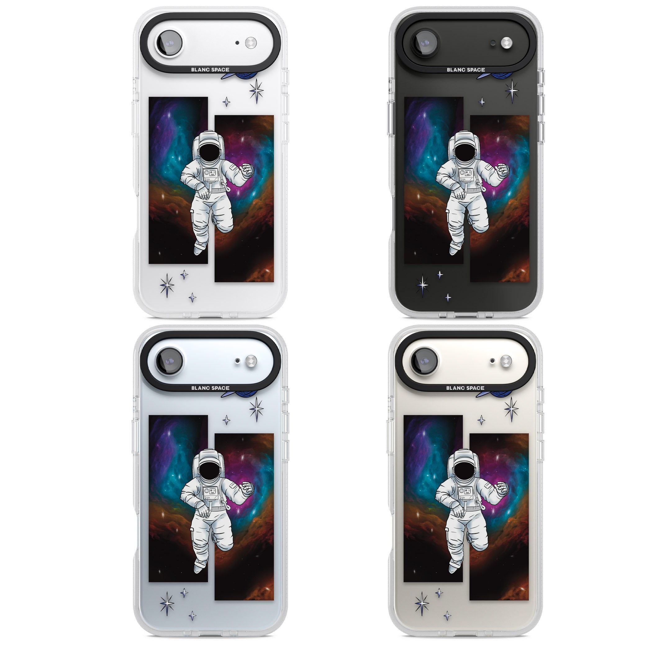 Escape The Nebula iPhone 17 Air Impact Air Clear Phone Case APT Impact Protection