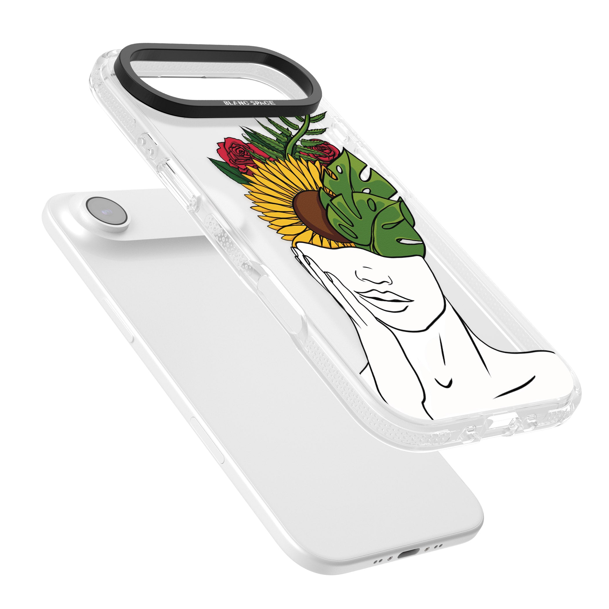 Let The Mind Flourish iPhone 17 Air Impact Air Clear Phone Case Colours