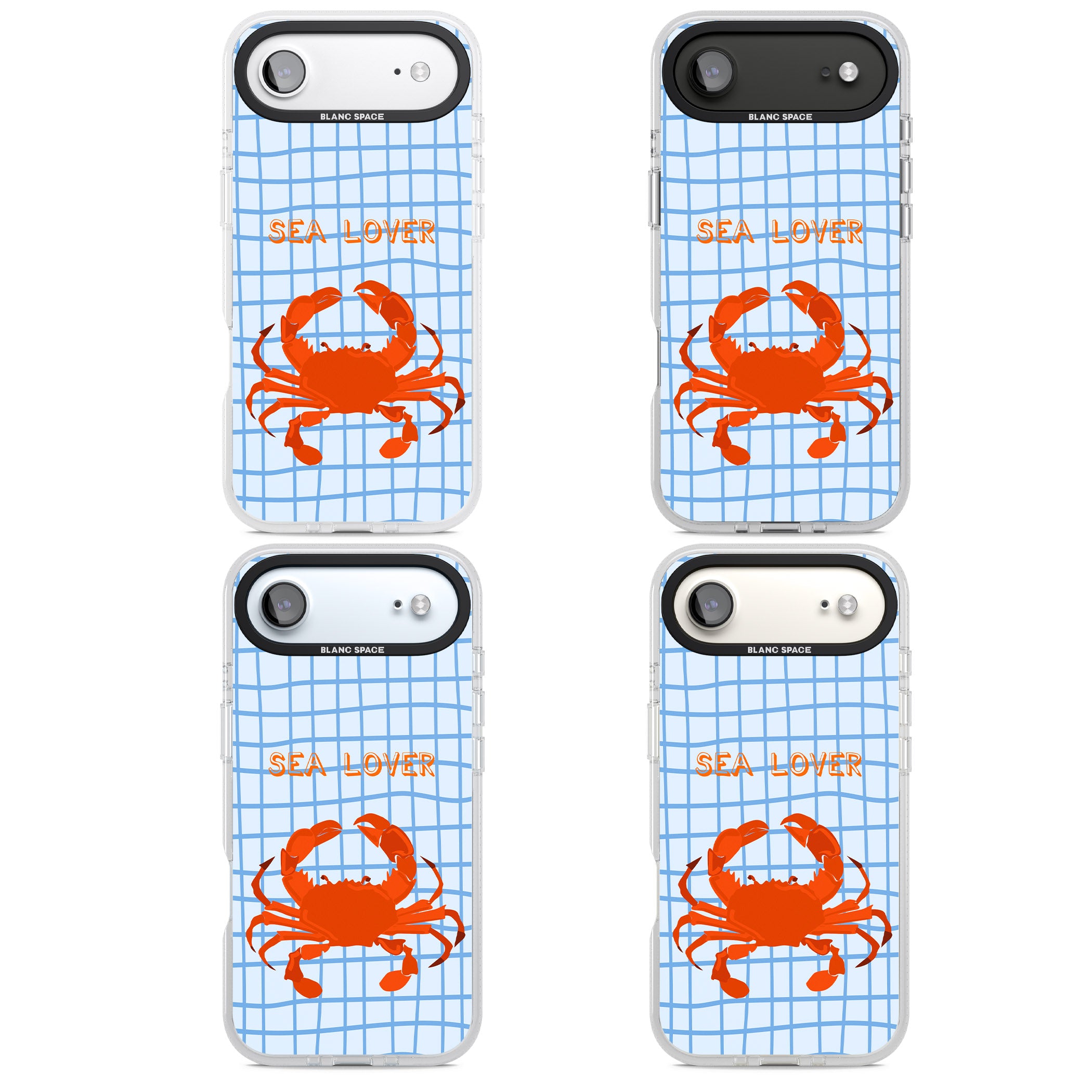 Sea Lover iPhone 17 Air Impact Air Clear Phone Case APT Impact Protection