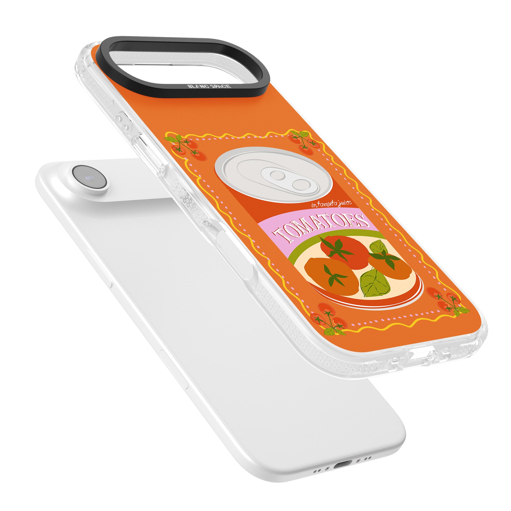 Tomato Soup Can iPhone 17 Air Impact Air Clear Phone Case Colours