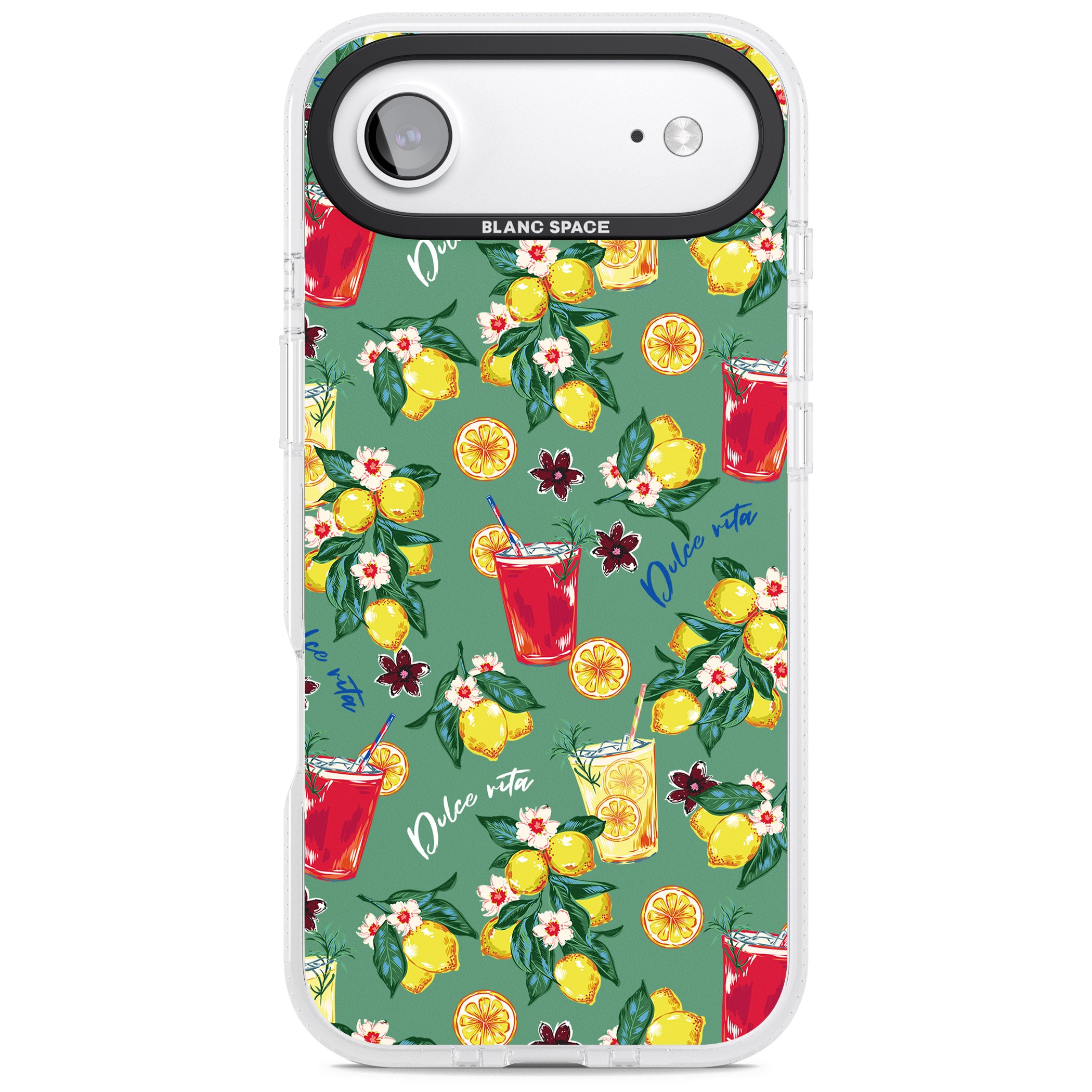 Lemon Cocktails iPhone 17 Air Impact Air Clear Phone Case