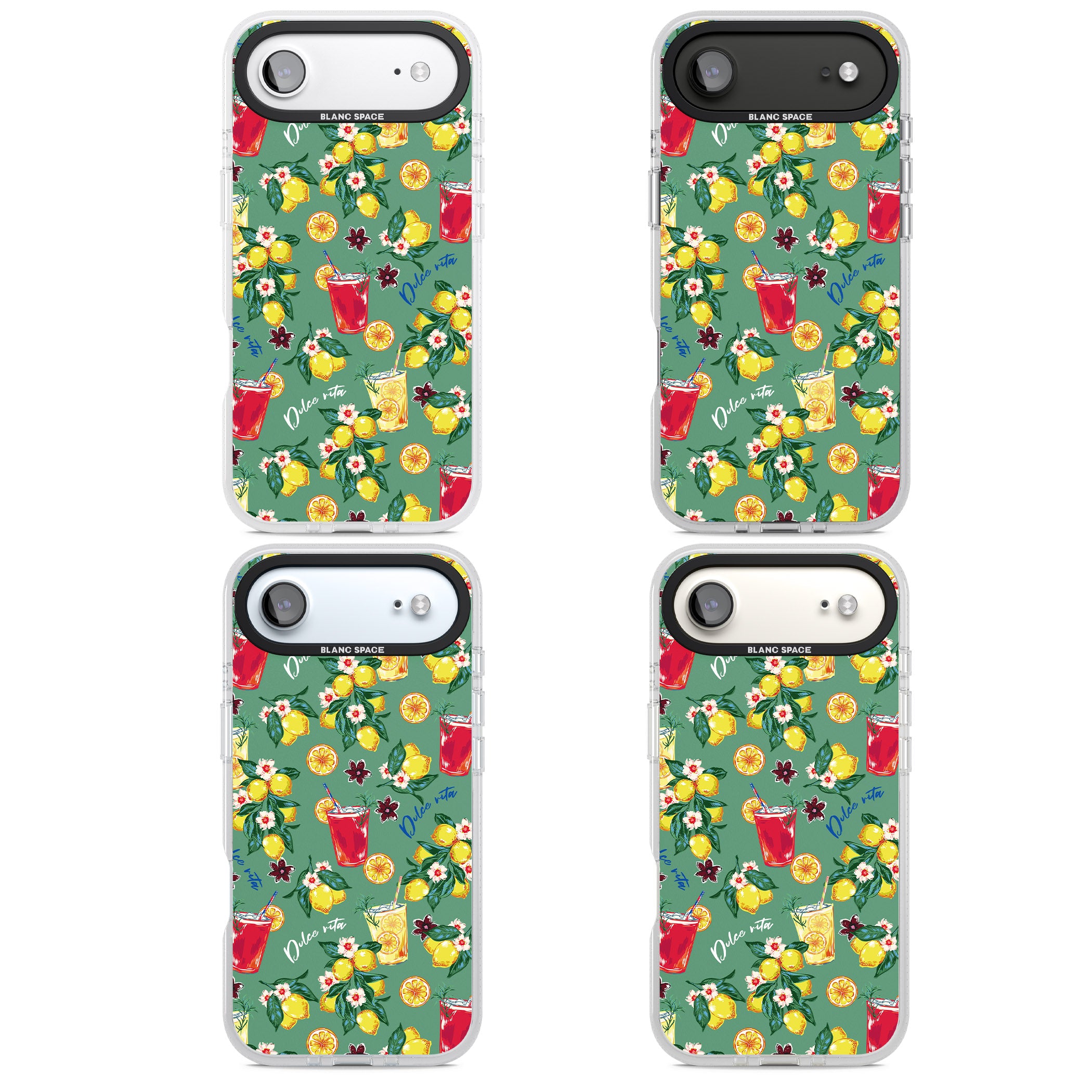 Lemon Cocktails iPhone 17 Air Impact Air Clear Phone Case APT Impact Protection