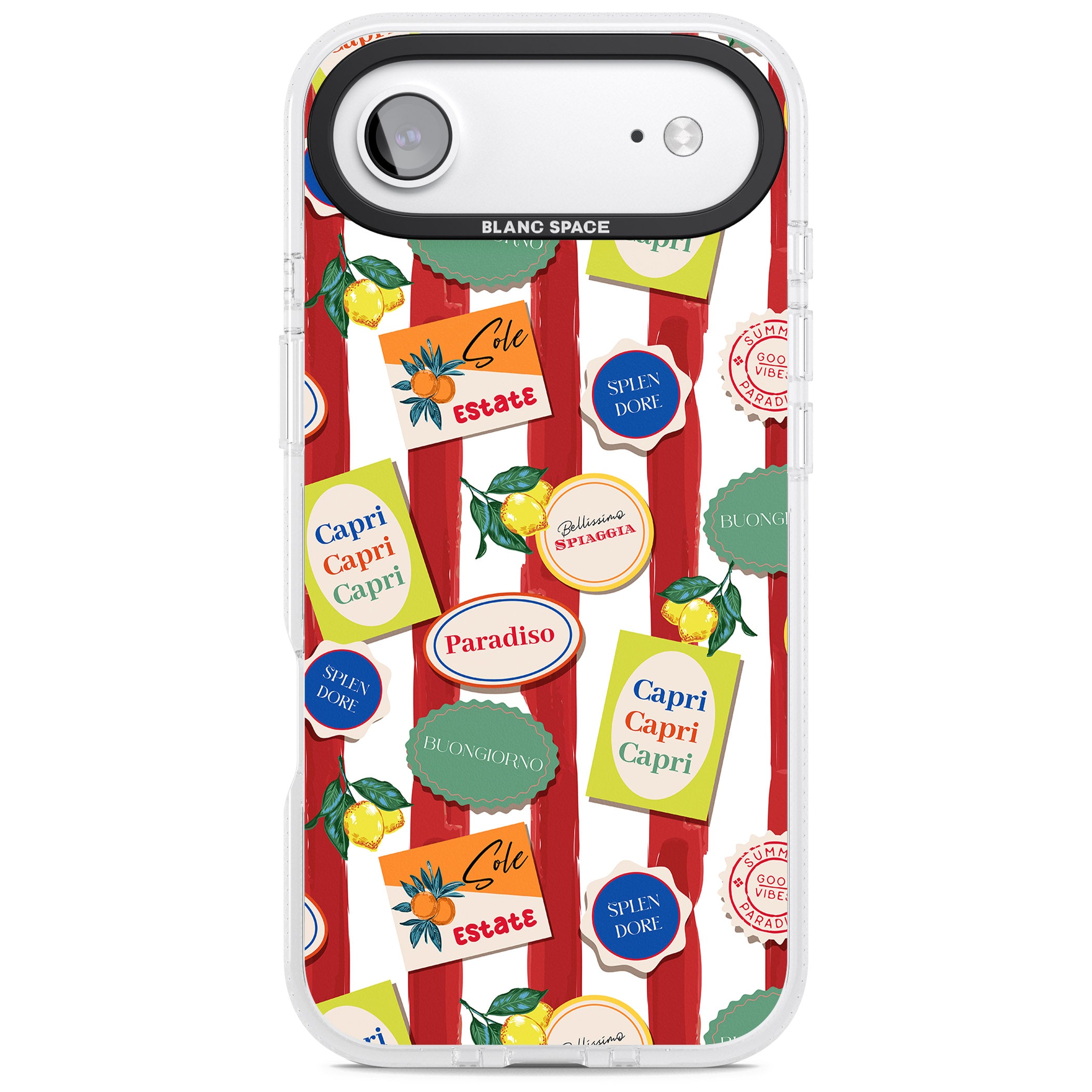 Capri iPhone 17 Air Impact Air Clear Phone Case