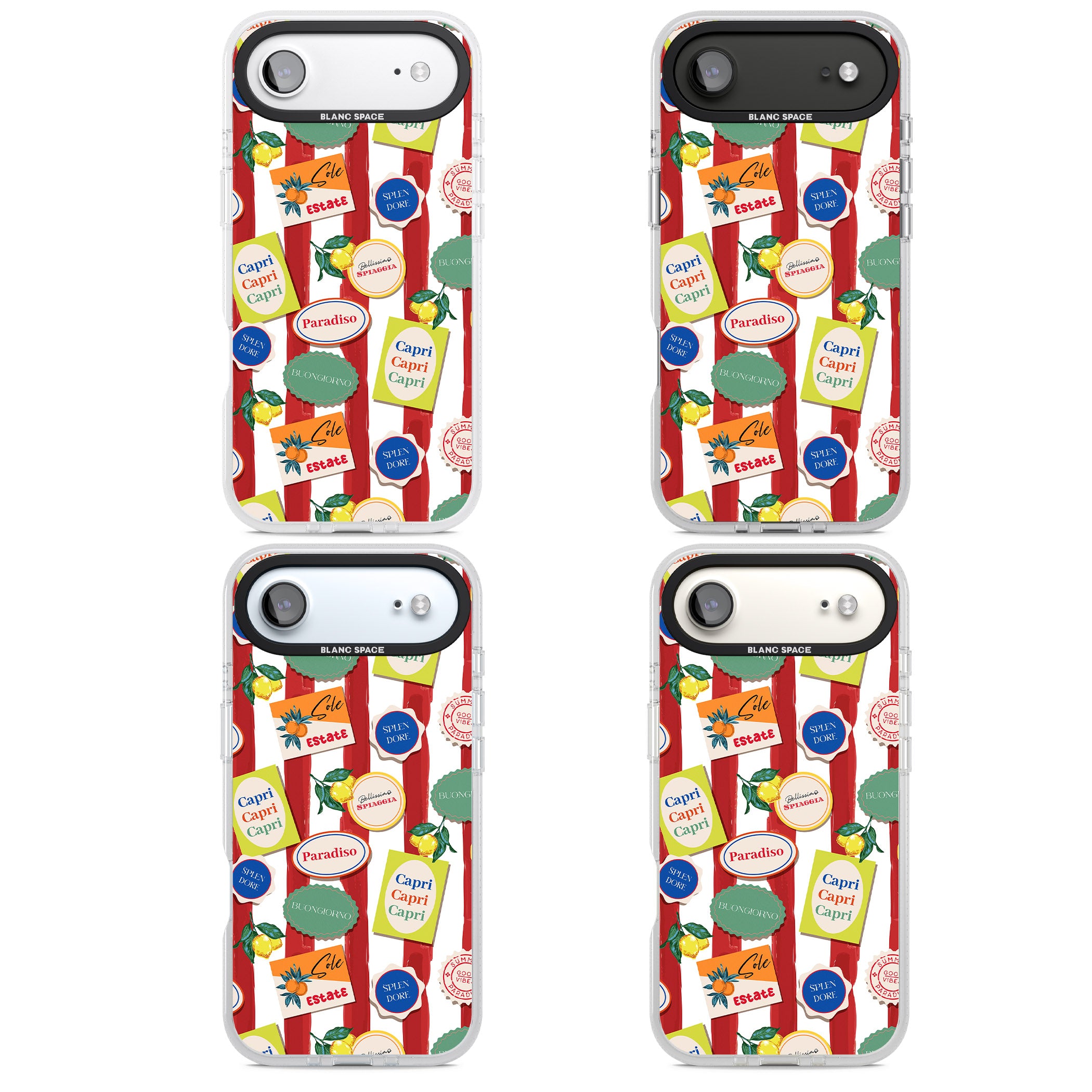 Capri iPhone 17 Air Impact Air Clear Phone Case APT Impact Protection