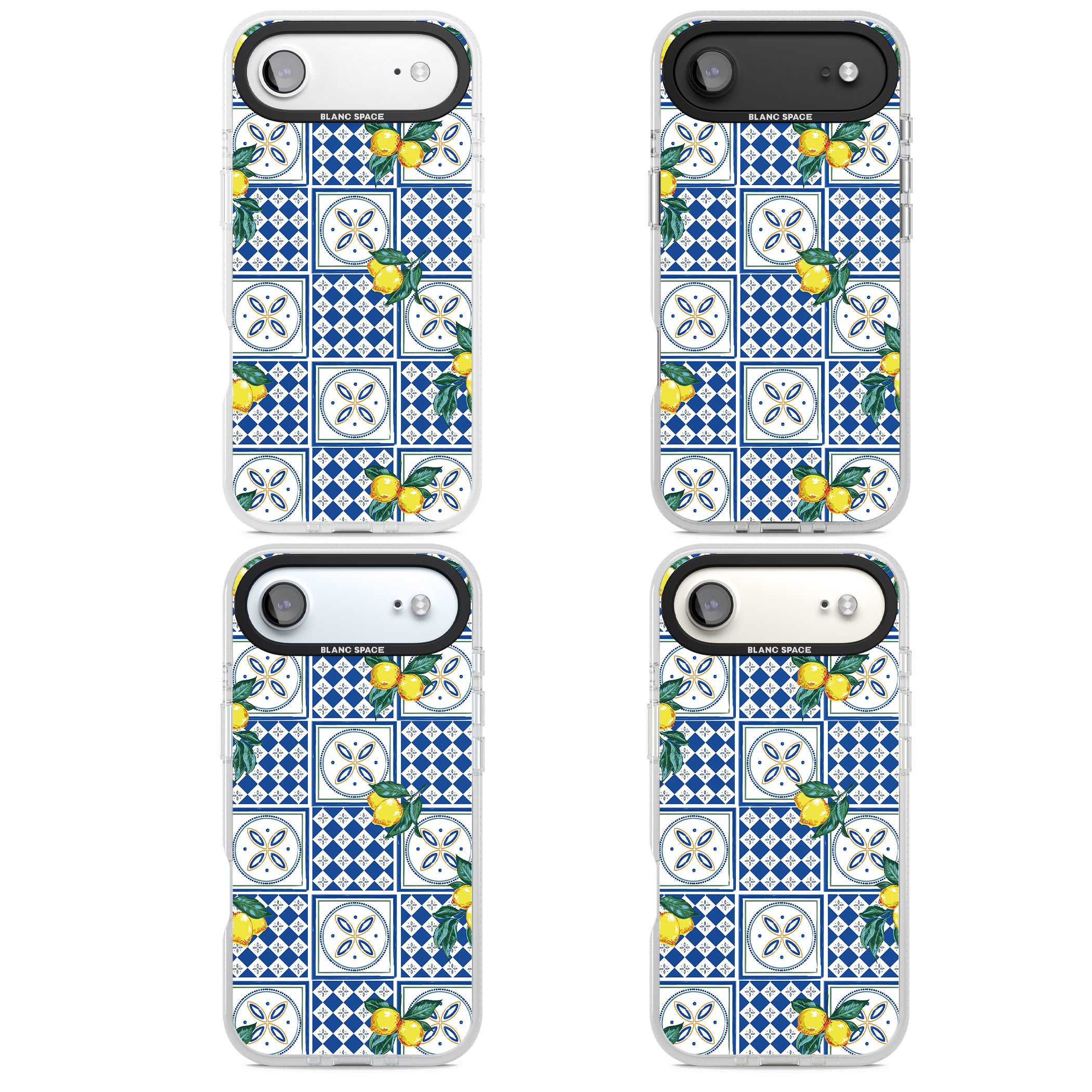 Lemon Tiles iPhone 17 Air Impact Air Clear Phone Case APT Impact Protection