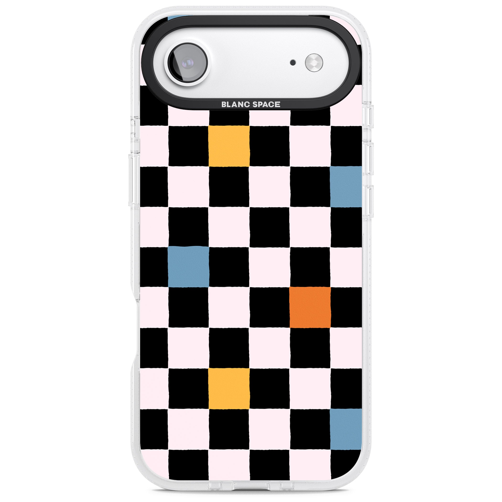 Vibrant Retro Checkered iPhone 17 Air Impact Air Clear Phone Case