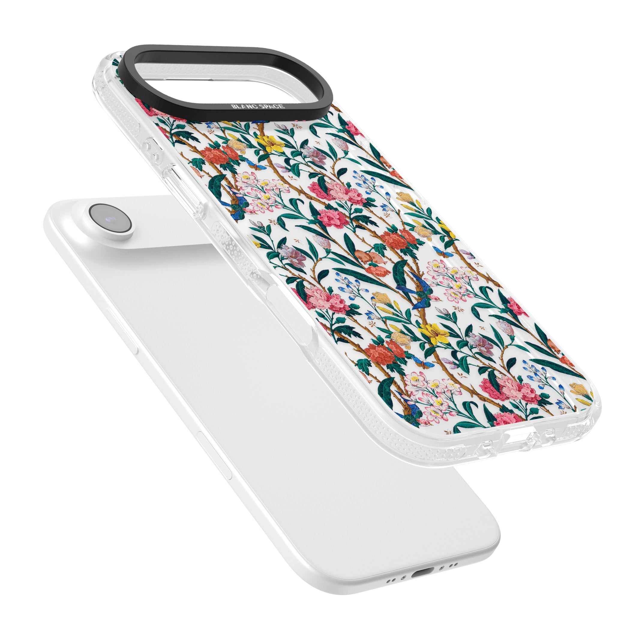 Vines & Flowers iPhone 17 Air Impact Air Clear Phone Case Colours