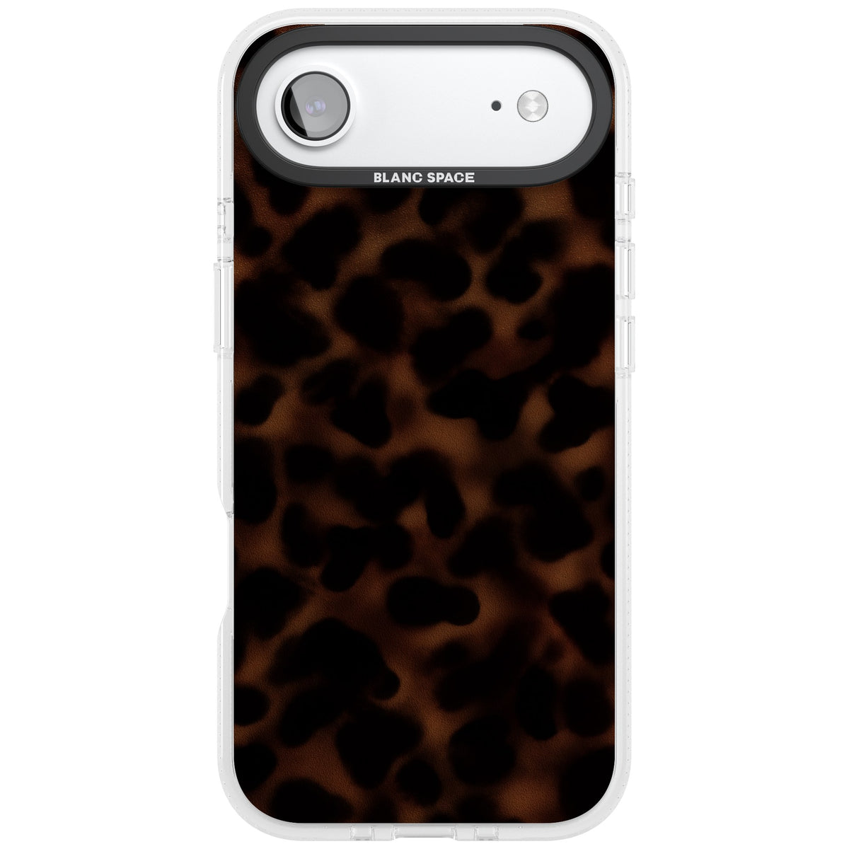Dark Tortoise Shell old money iPhone case featuring a dark tortoiseshell pattern with amber and black animal print tones iPhone Air / iPhone 17 Air Impact Air Phone Case front