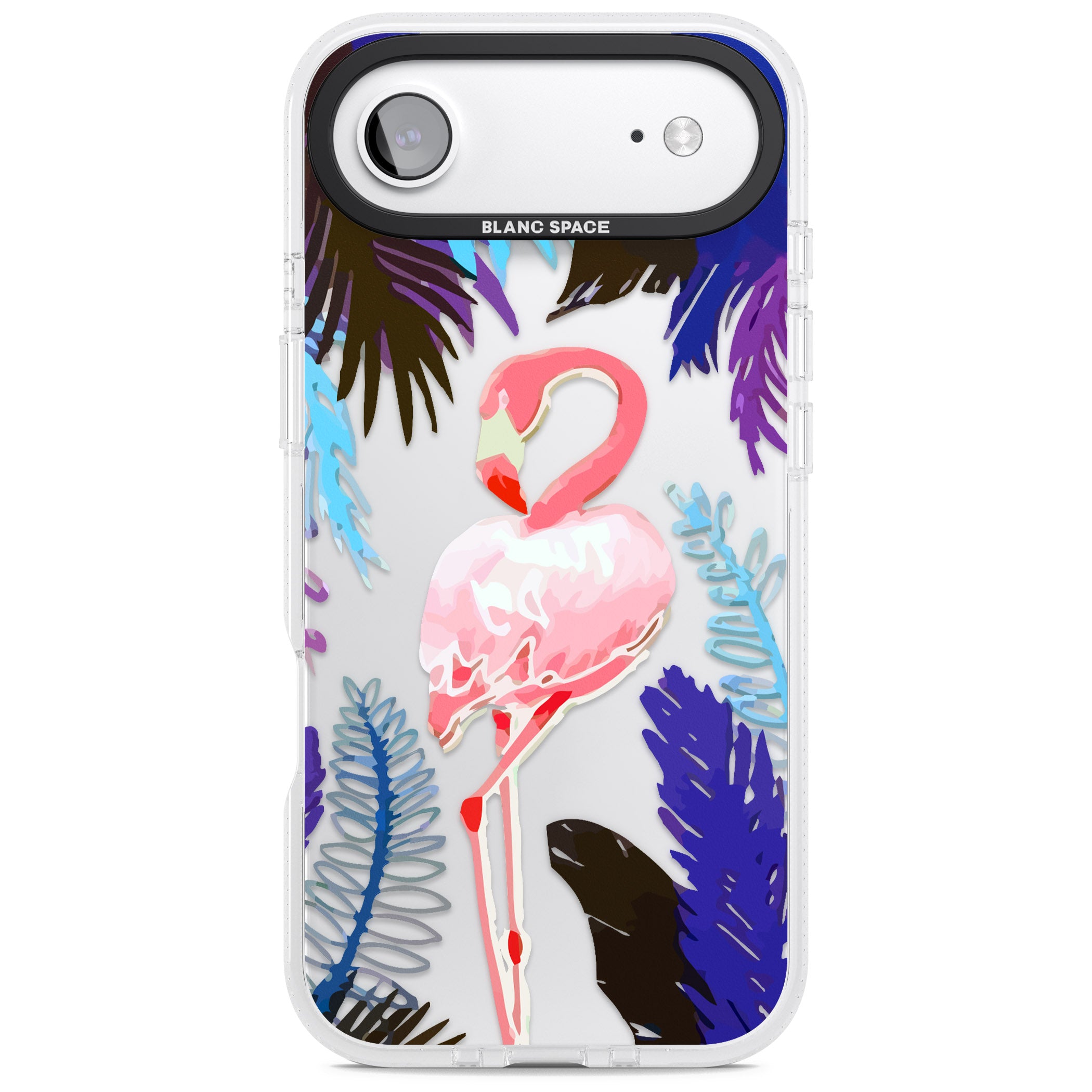 Tropical Flamingo iPhone 17 Air Impact Air Clear Phone Case