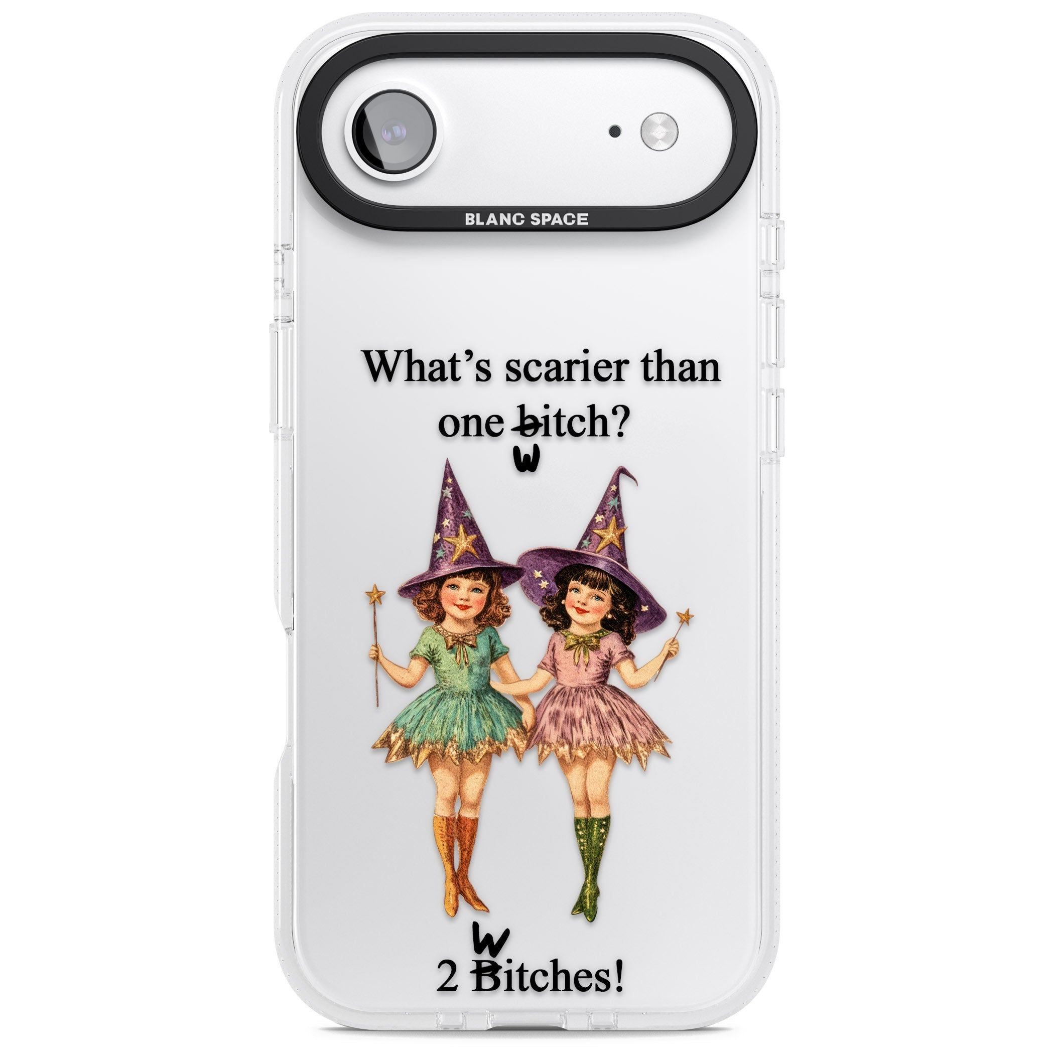 Two Witches iPhone 17 Air Impact Air Clear Phone Case
