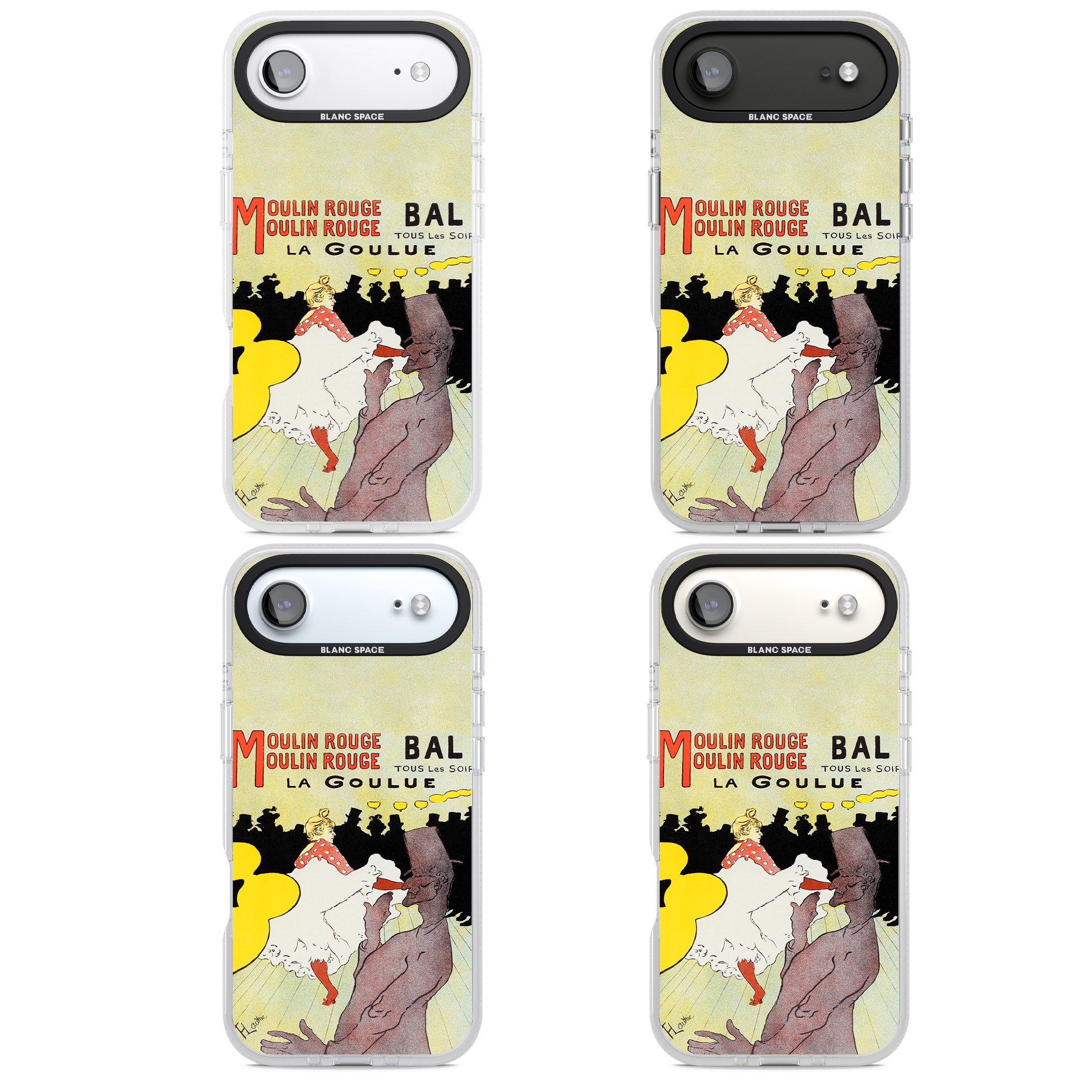 Moulin Rouge Poster iPhone 17 Air Impact Air Clear Phone Case APT Impact Protection